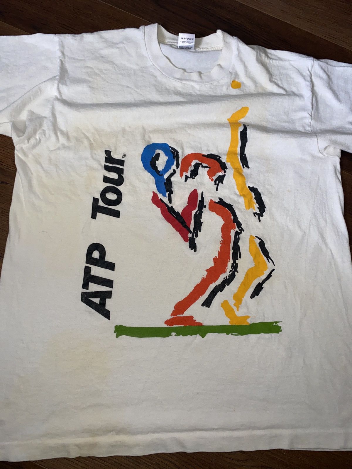 Fruit Of The Loom Vintage ATP T-shirt XL Size US XL / EU 56 / 4 - 7 Thumbnail