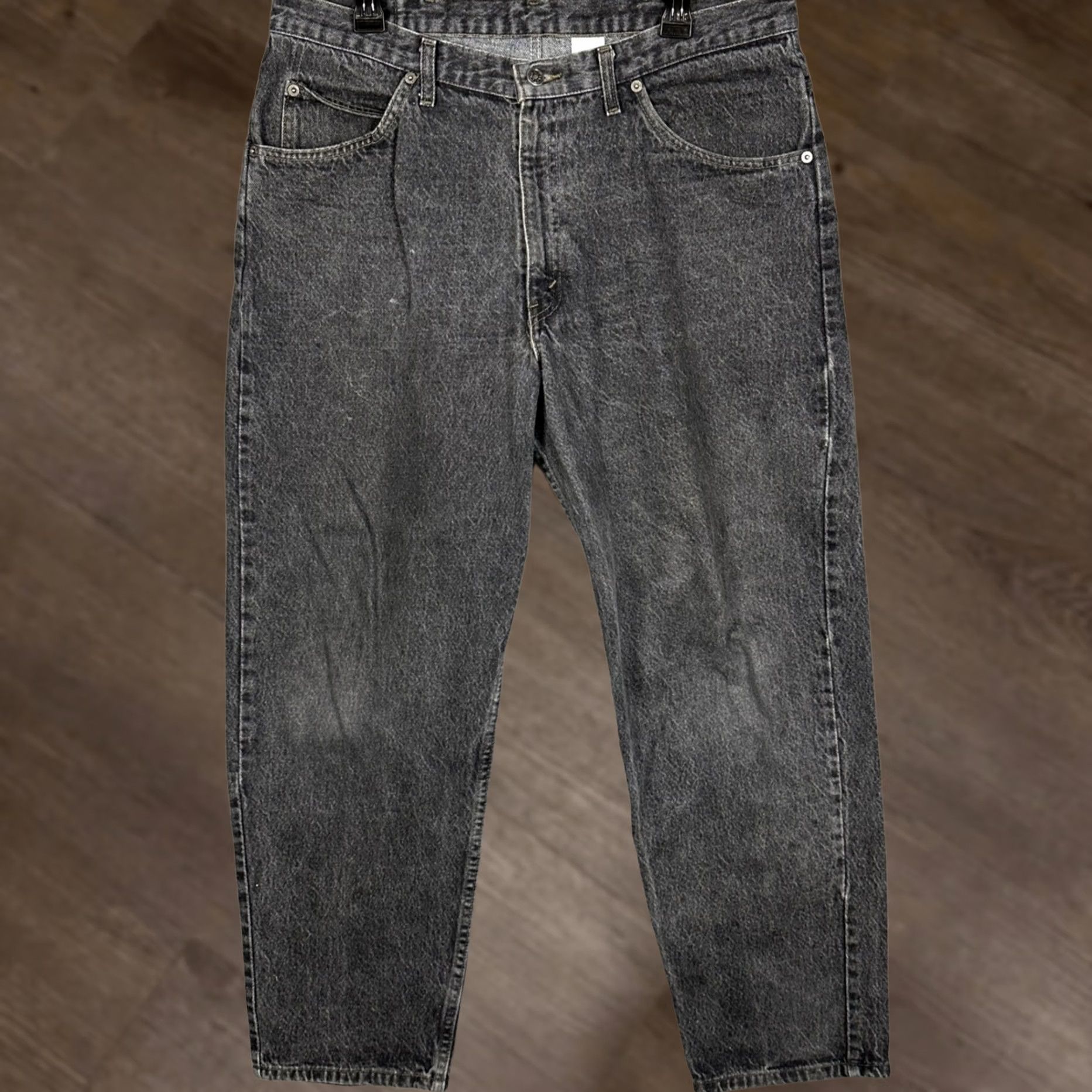 Vintage VINTAGE Brittania Jeans Mens 36X30 Gray Relaxed Straight 5 Pocket EUC Size US 36 / EU 52 - 1 Thumbnail