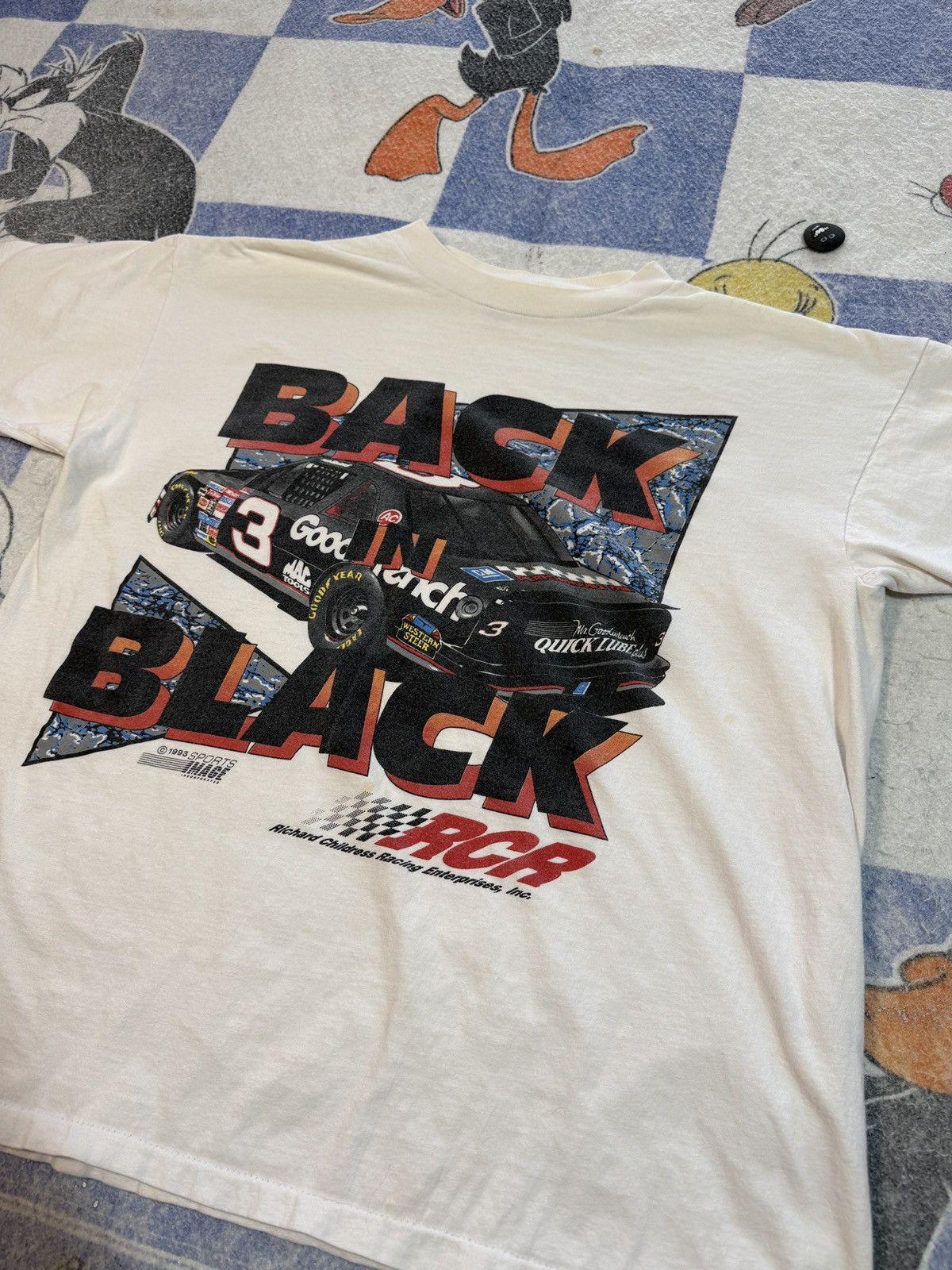 NASCAR Vintage dale earnhardt back to black tee Size US XL / EU 56 / 4 - 2 Thumbnail