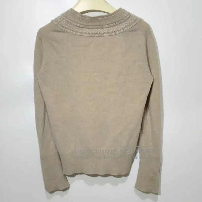 Burberry Burberry Beige Women's Knit Sweater Size S. Size S / US 4 / IT 40 - 2 Thumbnail