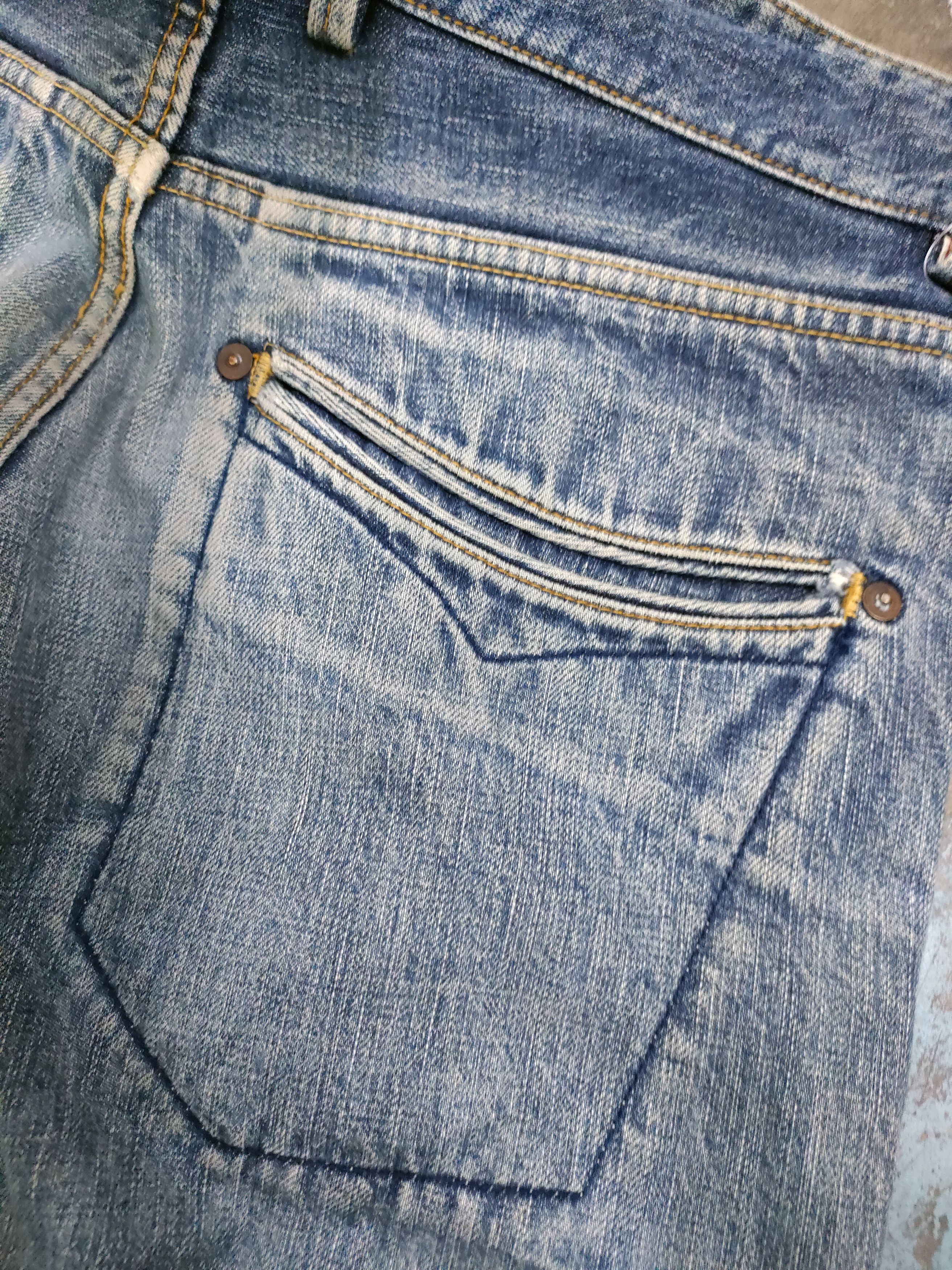 Exodus × Japanese Brand Exodus Selvedge Japan jeans Size US 33 - 3 Thumbnail
