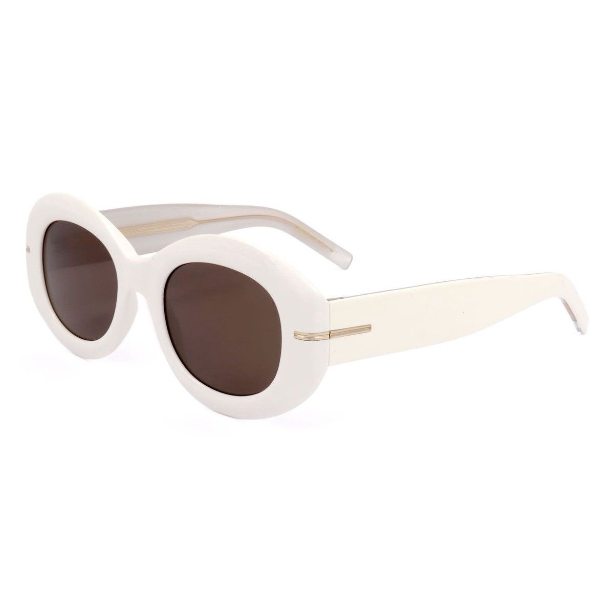 Hugo Boss Hugo Boss sunglasses off-white Lens color brown UV cat 4 Size ONE SIZE - 1 Thumbnail