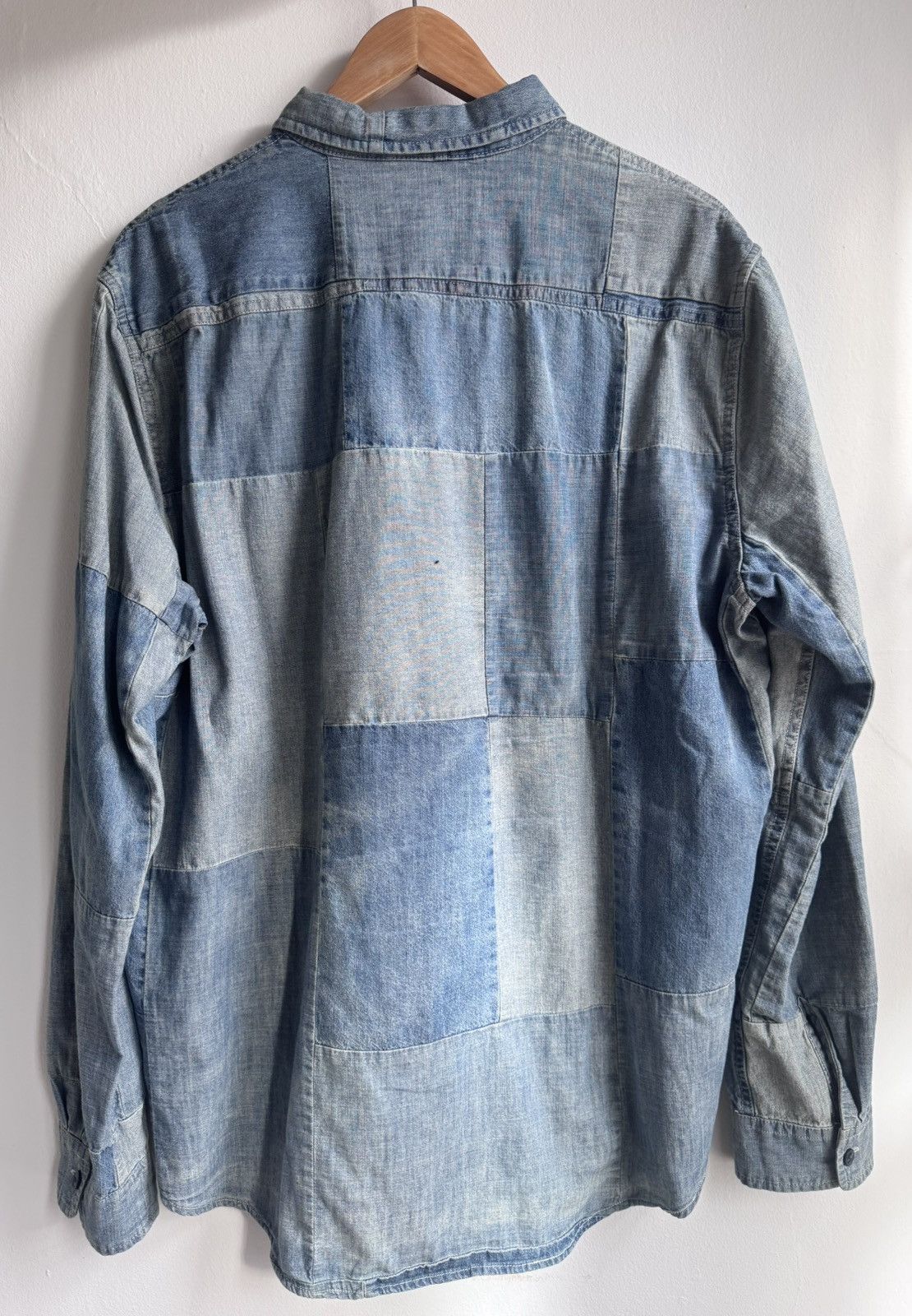 Denim & Supply Ralph Lauren RL Denim & Supply Patchwork Button Down Men’s Size XL Size US XL / EU 56 / 4 - 2 Thumbnail