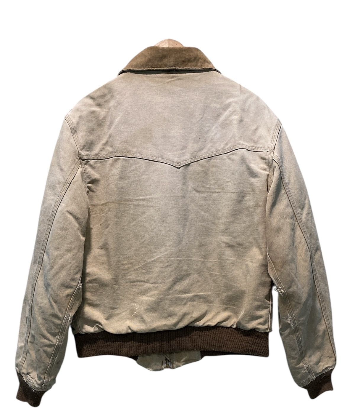 Carhartt Vintage 80s Carhartt Santa Fe Sun Faded Duck Canvas Jacket Size US M / EU 48-50 / 2 - 2 Thumbnail