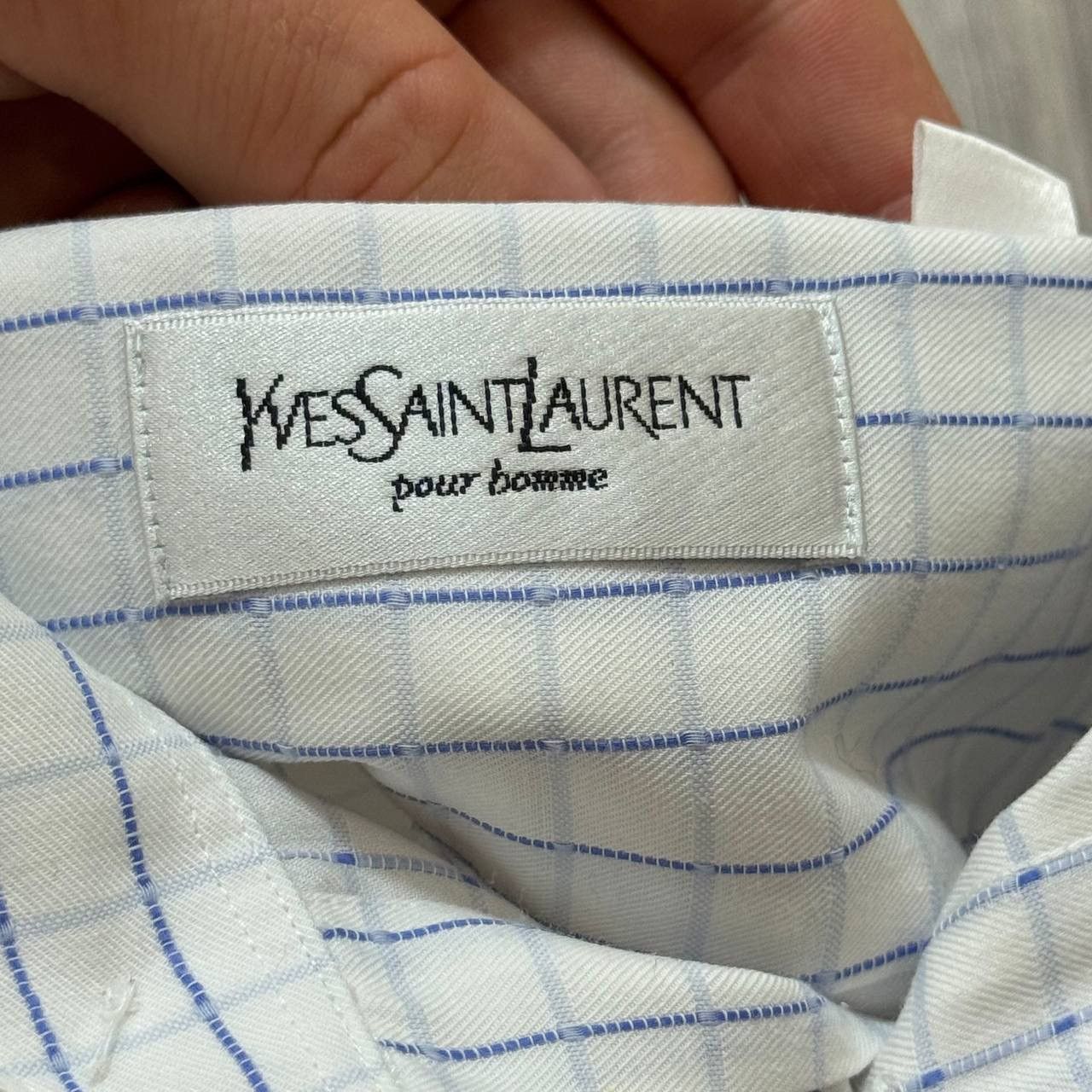 Yves Saint Laurent Vintage Yves Saint Laurent YSL Shirt Size US L / EU 52-54 / 3 - 5 Thumbnail