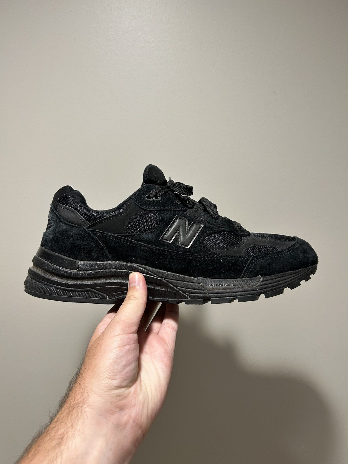New Balance New Balance 992 Made in USA Triple Black Size 12 