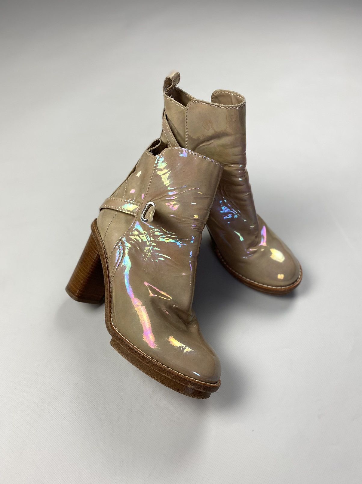 Acne Studios Acne Studios ladies leather heels boots size 40 Size US 10 / IT 40 - 3 Thumbnail