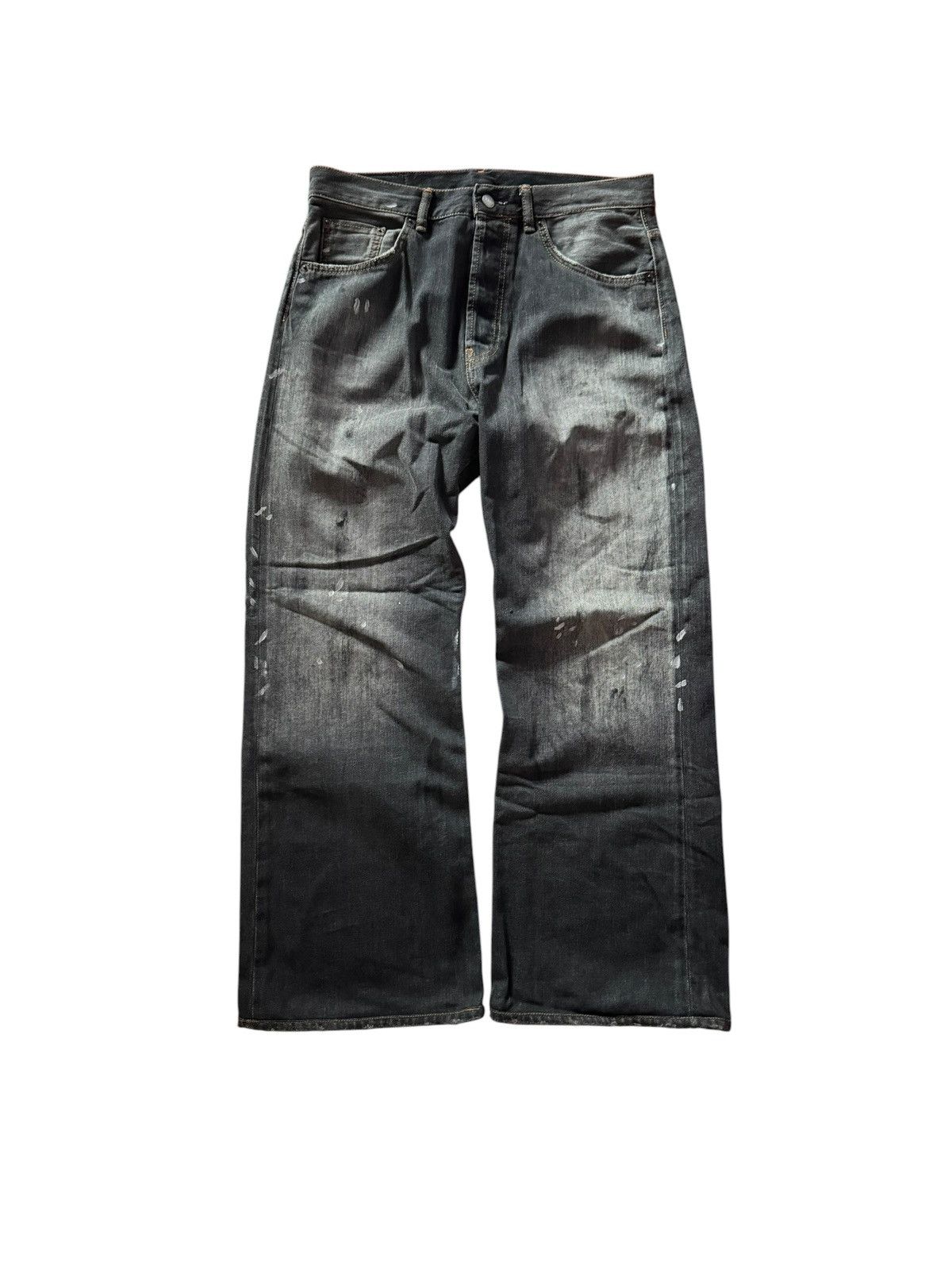 Acne Studios Acne Studios 2023m Black Trafalgar Jeans | Grailed