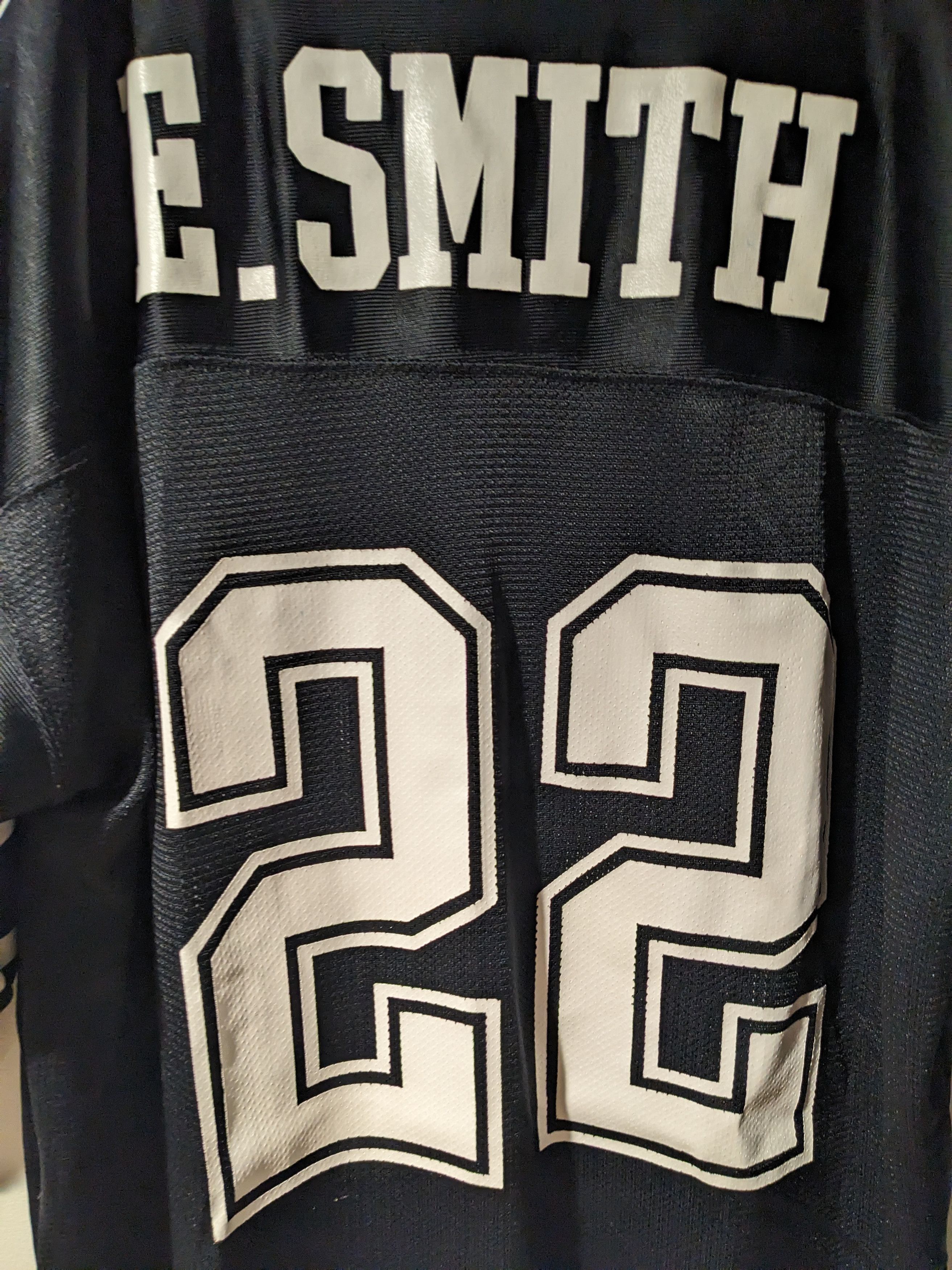 NFL × Vintage Vintage 90s E. Smith Dallas Cowboy Reversible Size 48 Jersey Size US XL / EU 56 / 4 - 8 Thumbnail