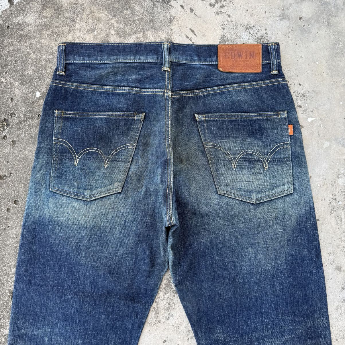 Edwin × Jean × Vintage VINTAGE EDWIN 505 FADED JEAN DENIM PANTS Size US 36 / EU 52 - 8 Thumbnail