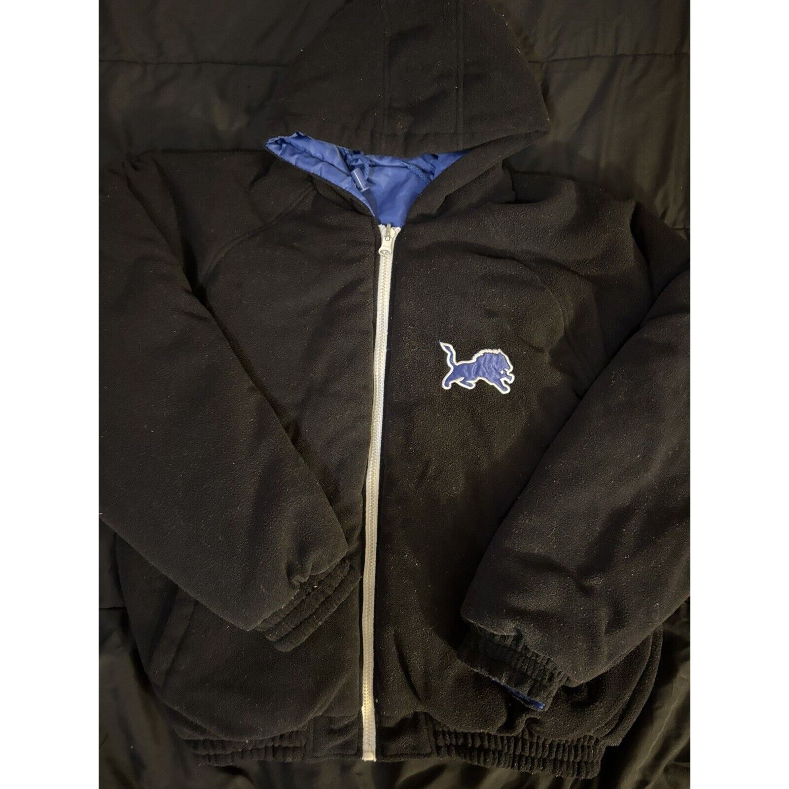 NFL Vintage 90s Detroit Lions Pro Player REVERSIBLE Jacket Size US XL / EU 56 / 4 - 2 Thumbnail