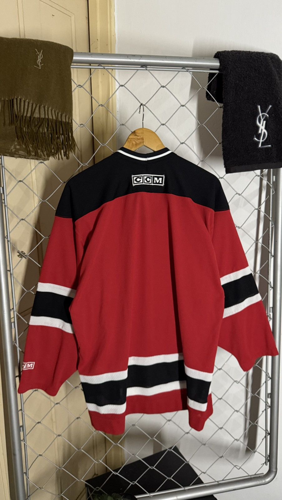 Vintage Vintage CCM New Jersey Devil lil peep hellboy Size US M / EU 48-50 / 2 - 5 Thumbnail