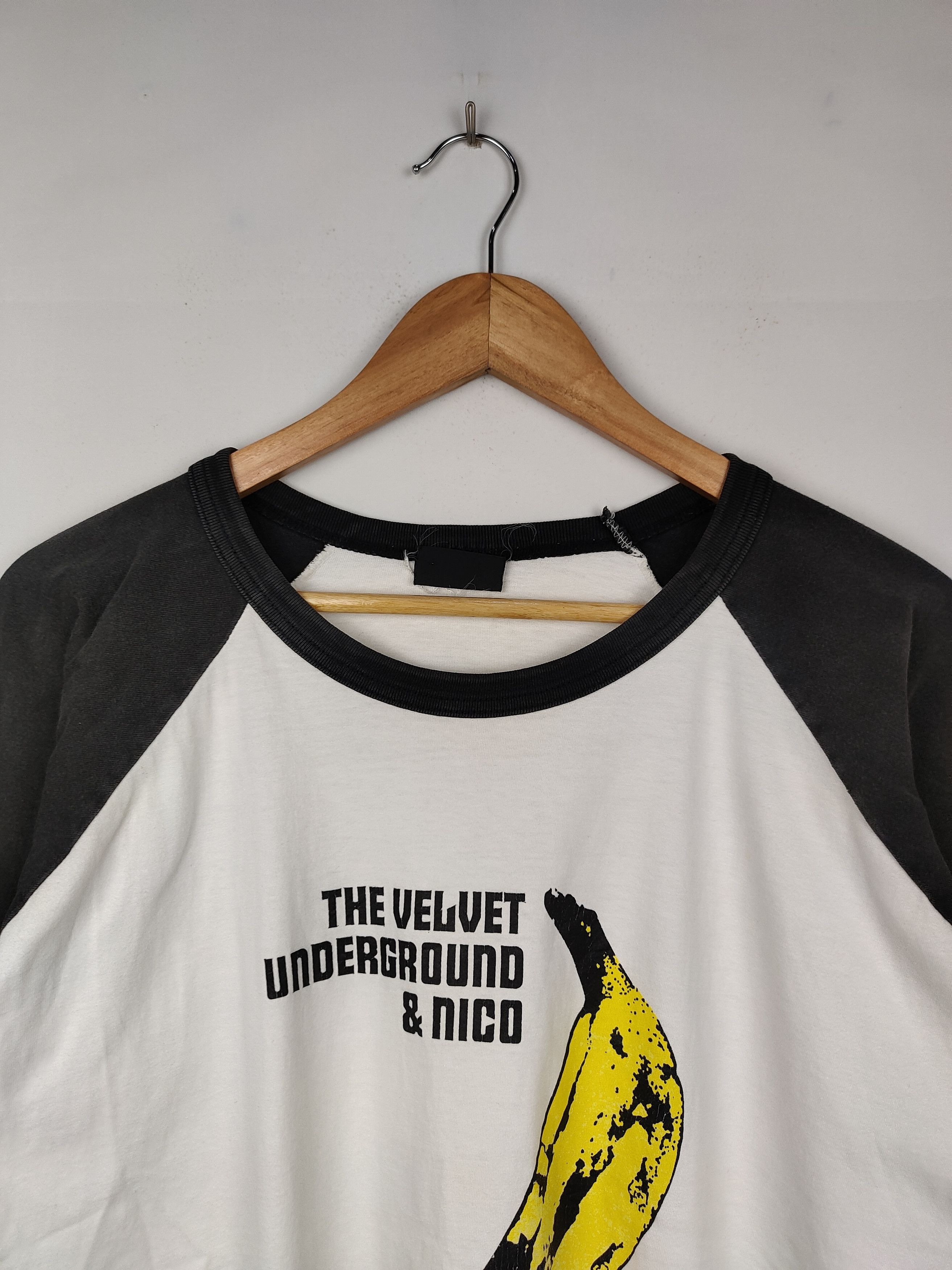 Vintage The Velvet Underground Band Raglan Shirt