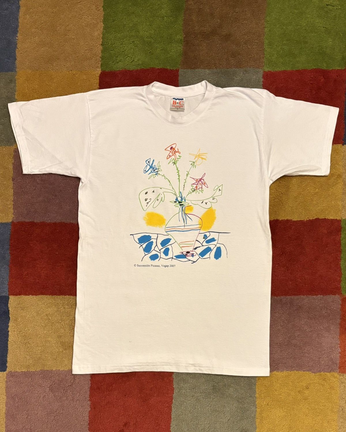 Vintage Rare 2007 Vintage Pablo Picasso Art Tee Size US M / EU 48-50 / 2 - 1 Thumbnail