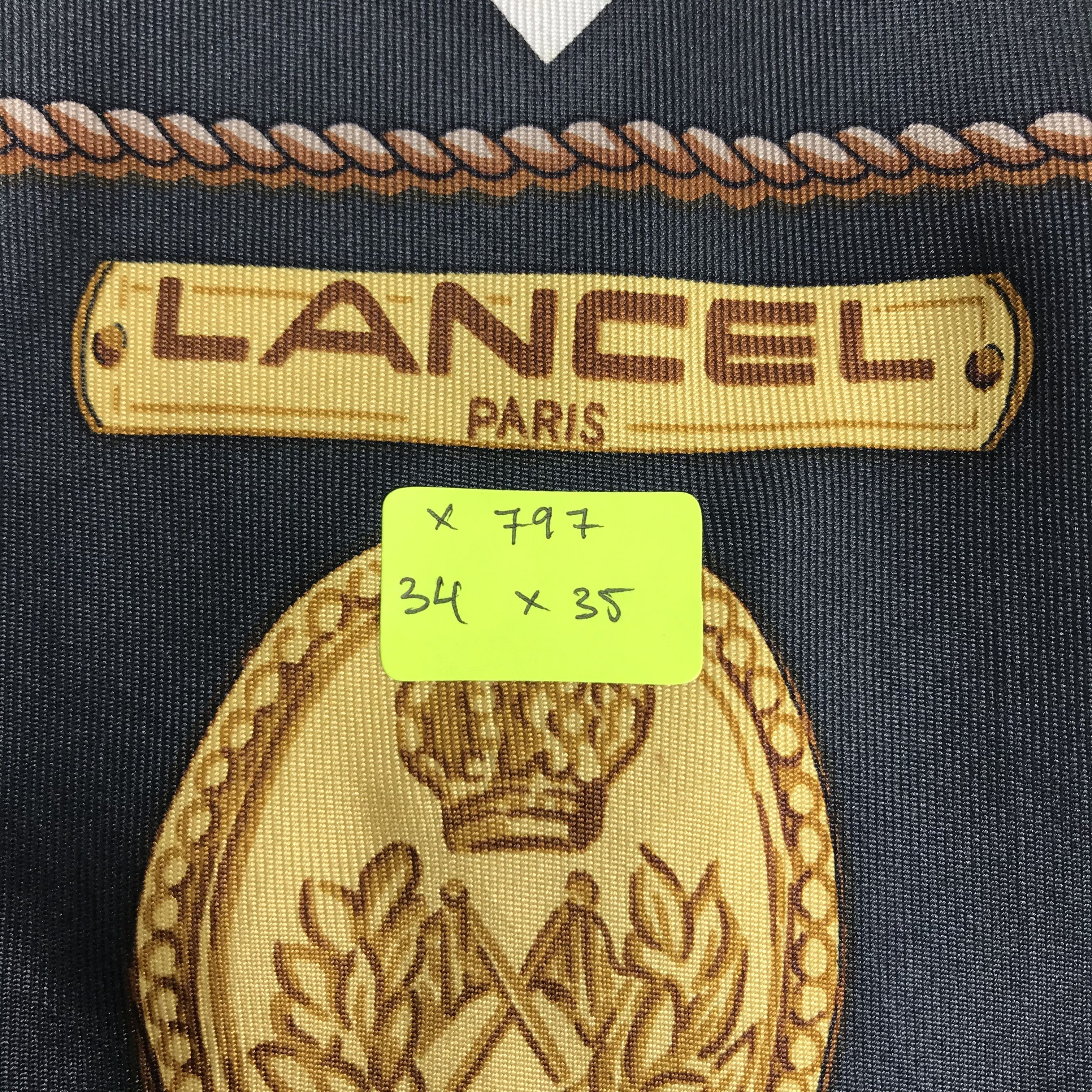 Lancel Vintage Lancel Silk Scarf Size ONE SIZE - 8 Thumbnail
