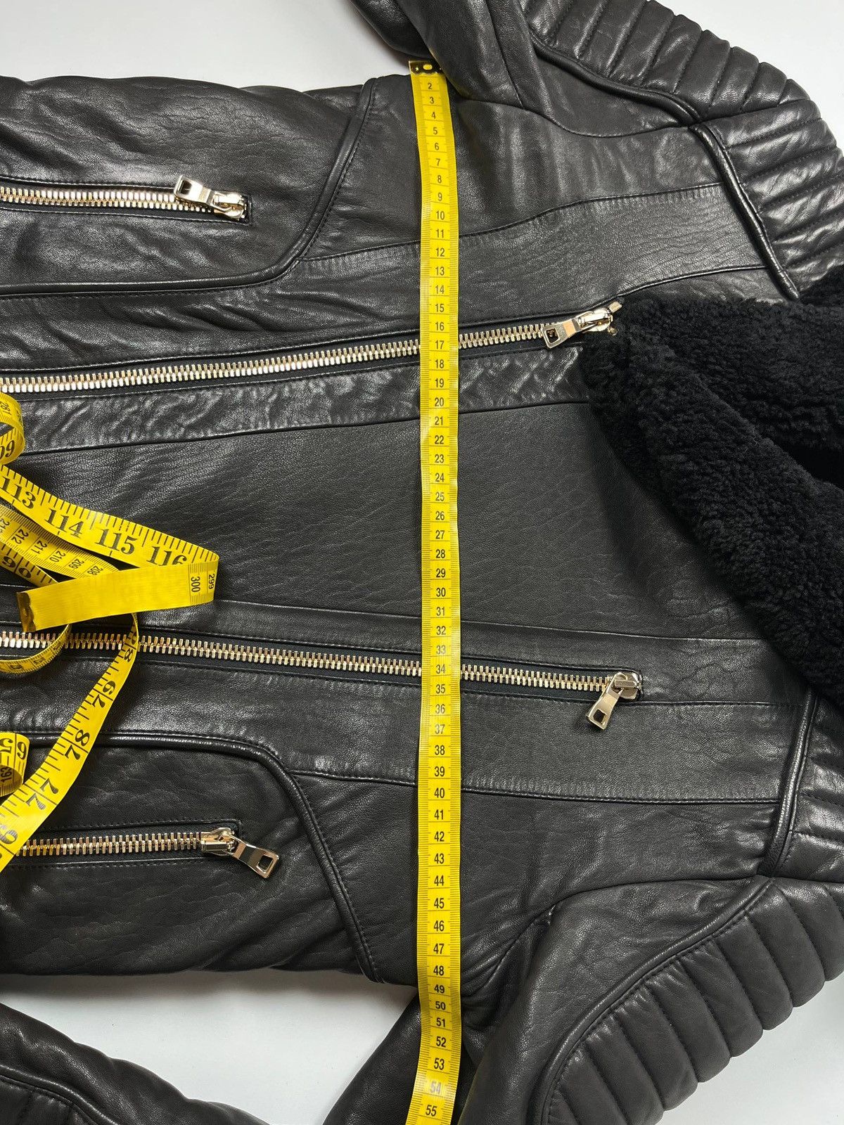 Balmain 2017 Balmain fur hooded leather jacket Size US S / EU 44-46 / 1 - 16 Thumbnail