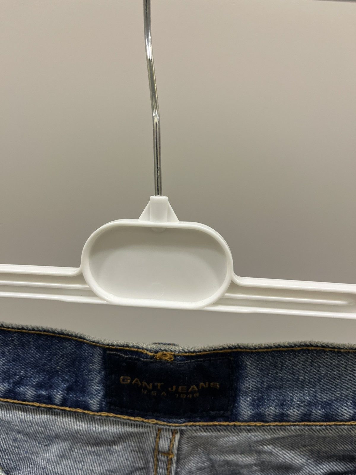 Gant Vintage GANT Jeans Straight Made in Italy Regular Fit Navy Size US 36 / EU 52 - 7 Thumbnail