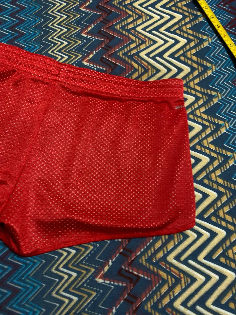 Nike shorts red NIKE logo Vintage Y2K sportwear size M Size US 32 / EU 48 - 16 Thumbnail