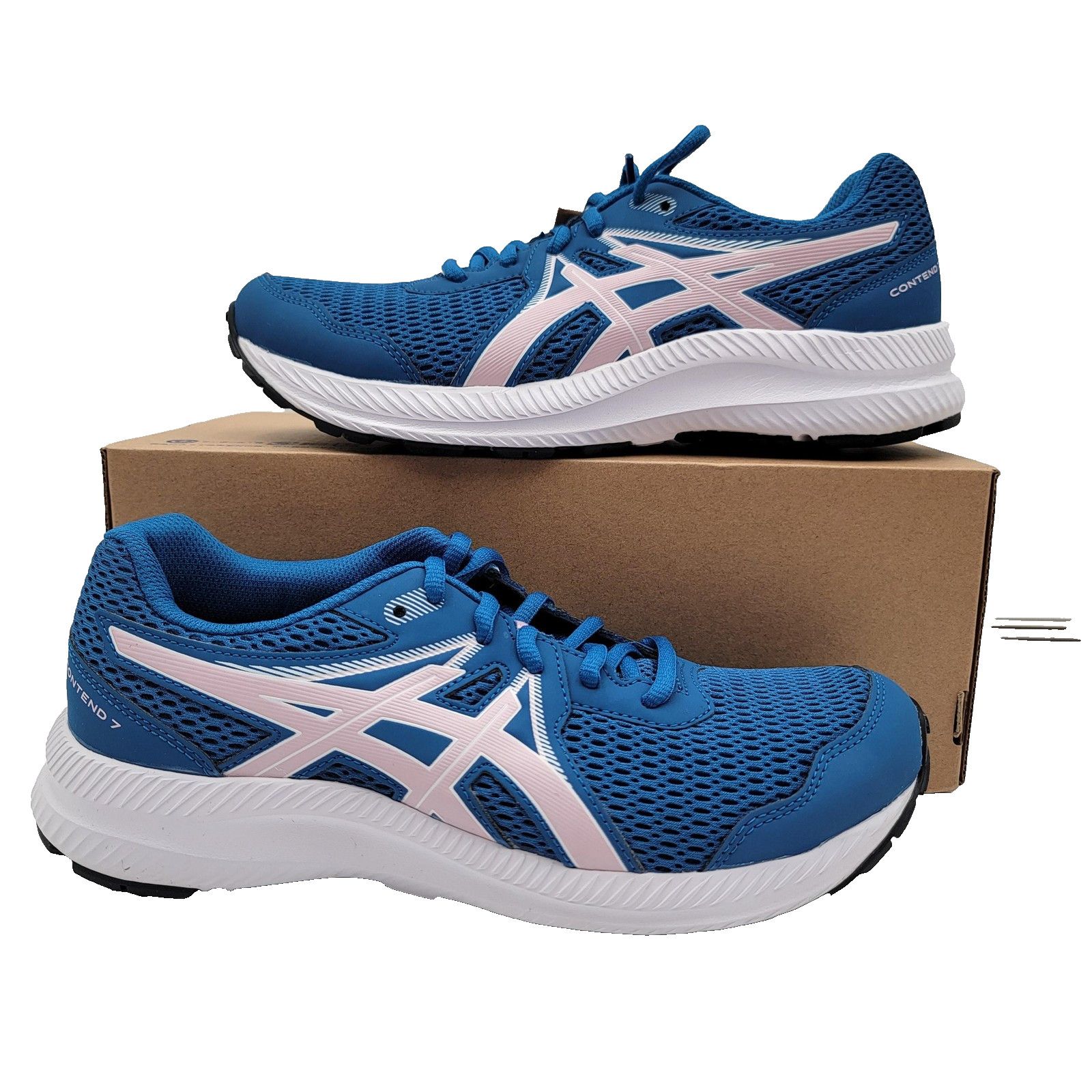 Asics ASICS Contend 7 GS Shoes Youth Size 6.5 Kids Running Sneaker Size US 6.5 / IT 36.5 - 1 Thumbnail