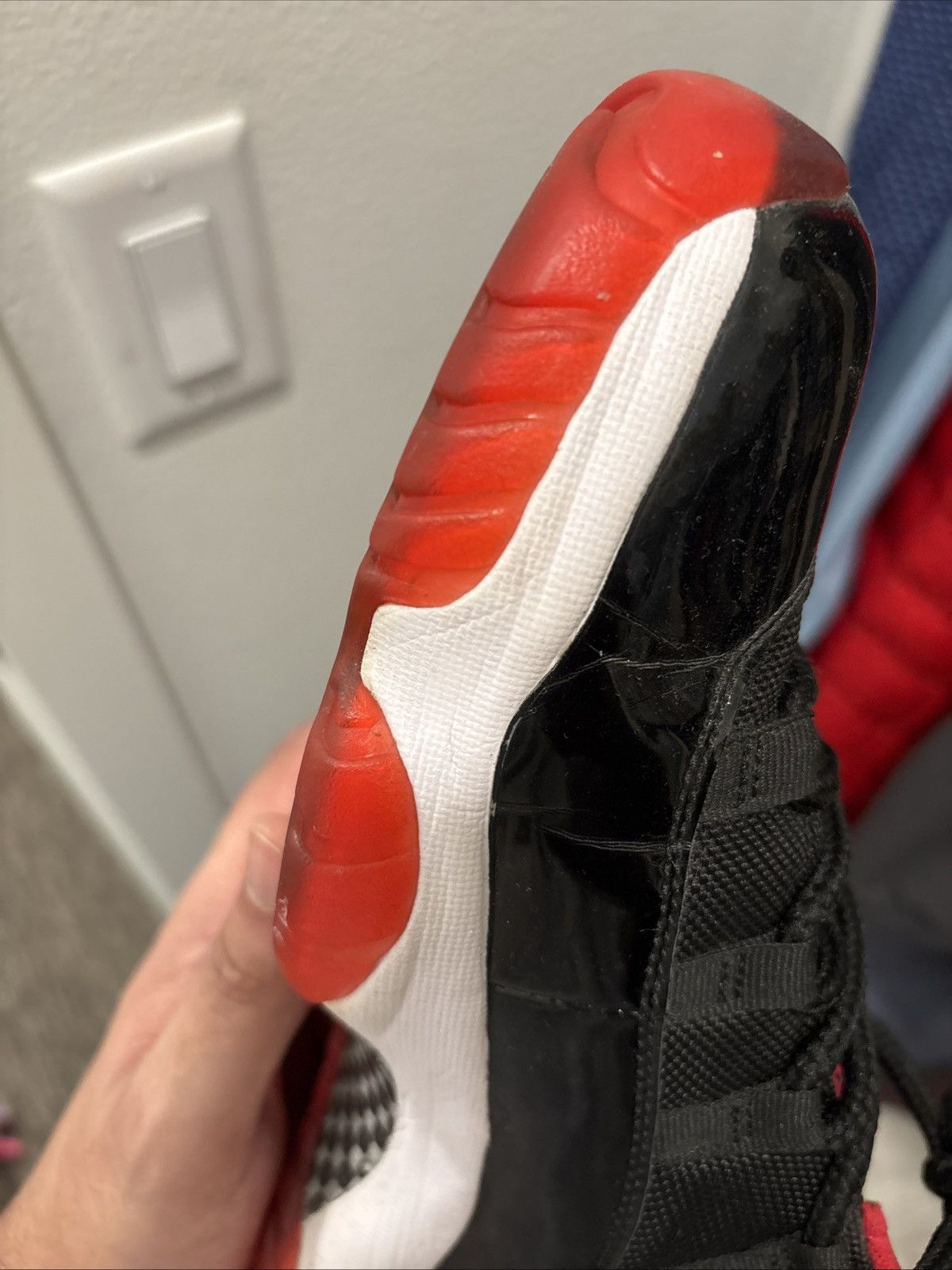 Jordan Brand × Nike Jordan Retro 11 Bred Size US 11 / EU 44 - 9 Thumbnail