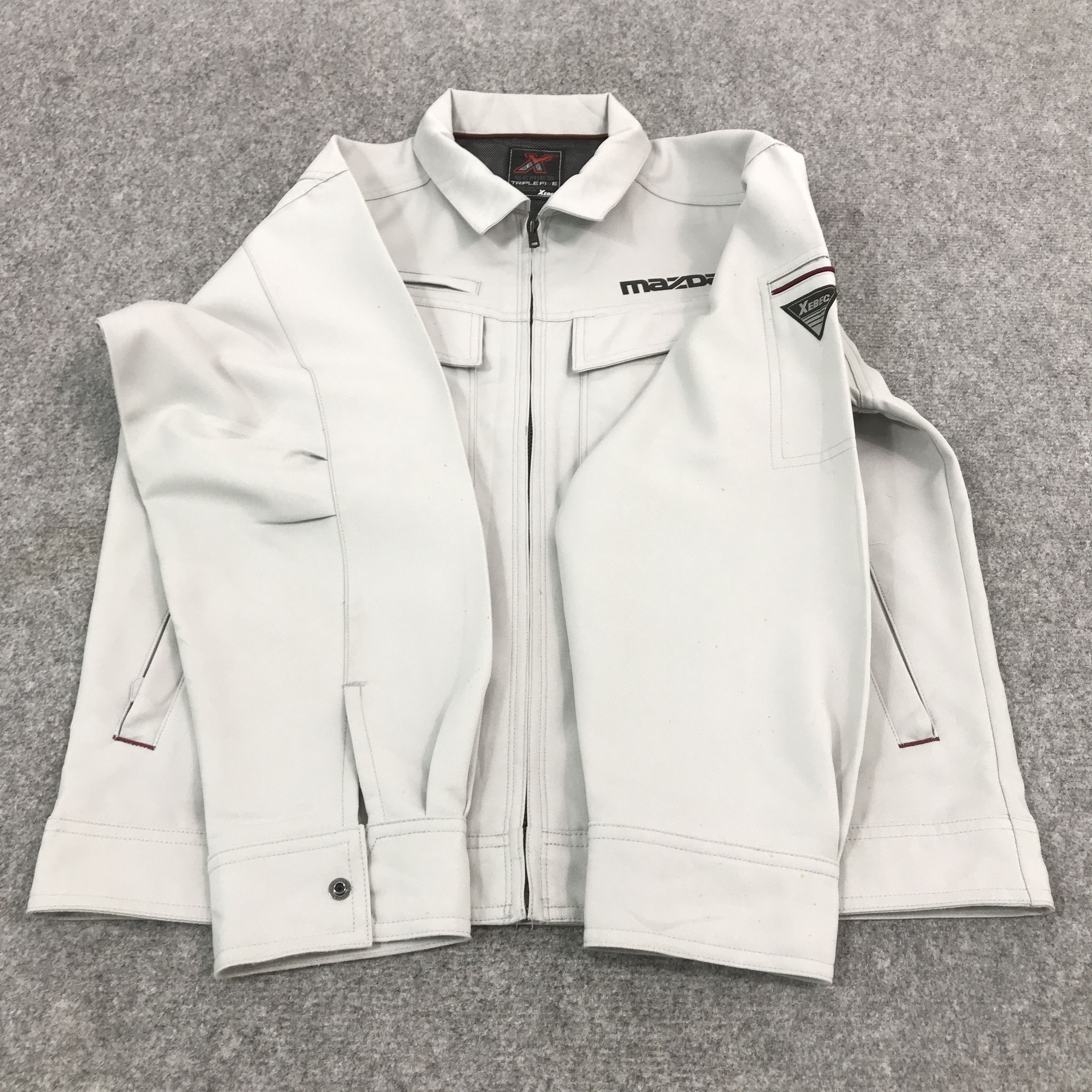 Japanese Brand × Sports Specialties MAZDA RACING LIGHT GRAY CUSTOM JAPAN JACKET Size US L / EU 52-54 / 3 - 8 Thumbnail