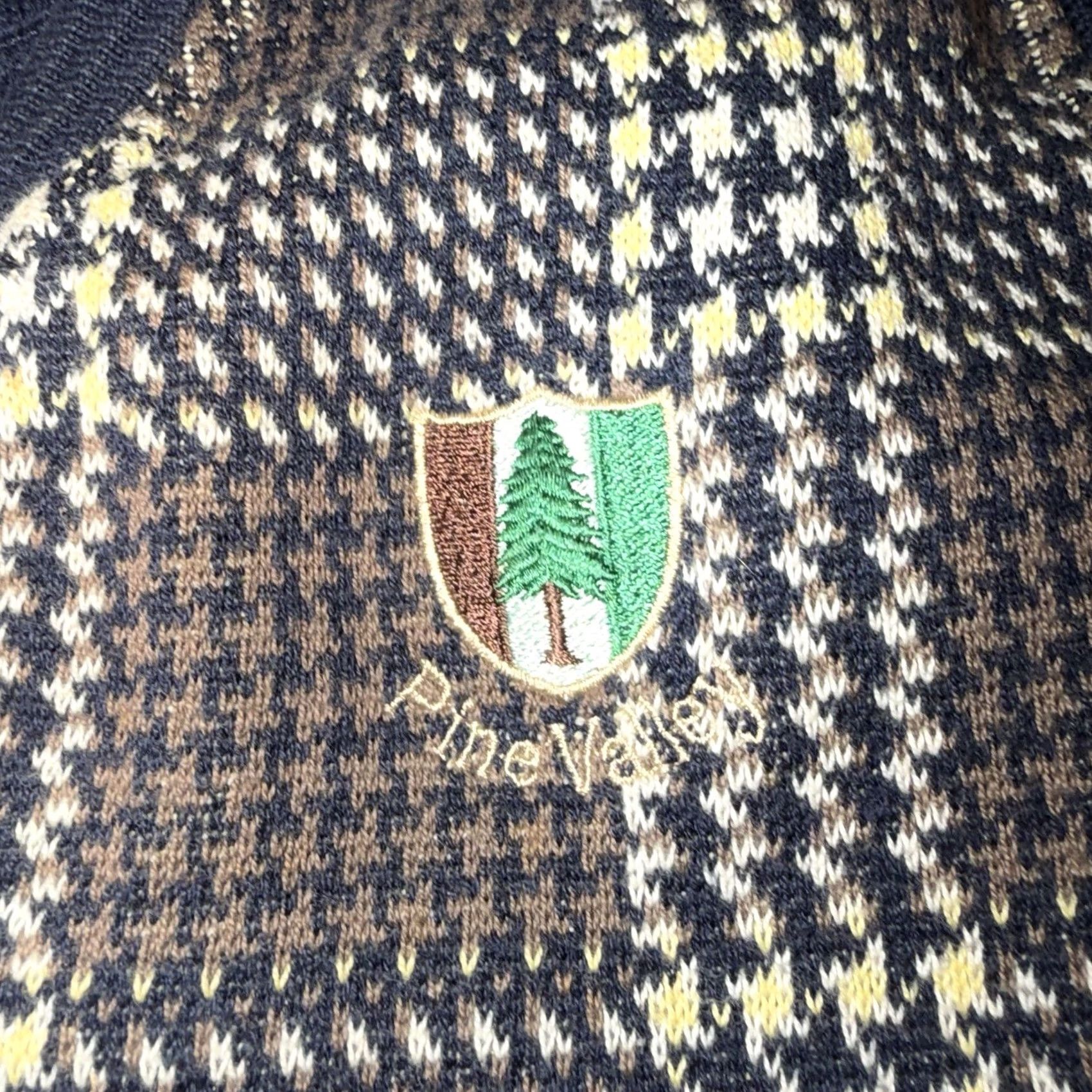 Peter Millar Cutter & Buck Vest Mens Large Pine Valley Argyle V Neck Golf Size US L / EU 52-54 / 3 - 2 Thumbnail