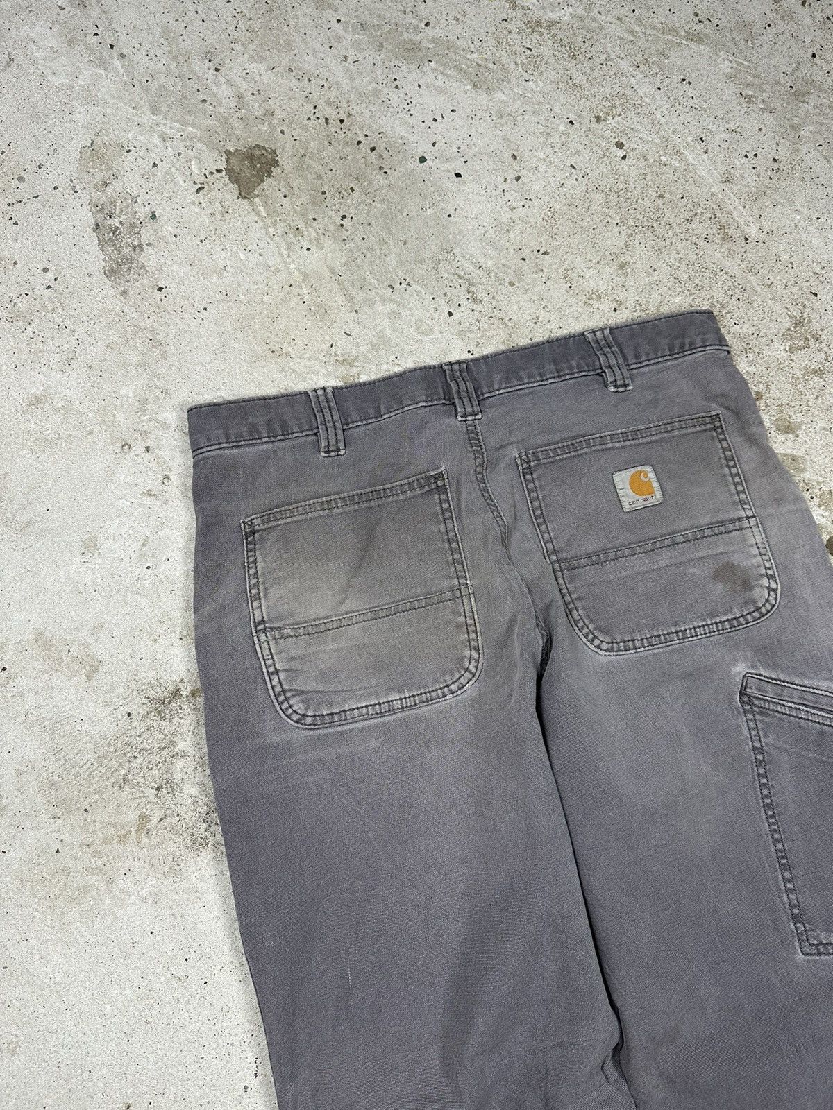 Carhartt ‼️ Vintage Carhartt Distressed Single Knee Carpenter Pants Size US 32 / EU 48 - 13 Thumbnail