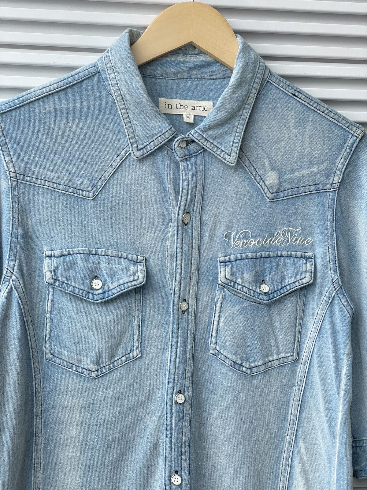 In The Attic × Japanese Brand In The Attic 3Q Button Up Shirts Size US M / EU 48-50 / 2 - 3 Thumbnail