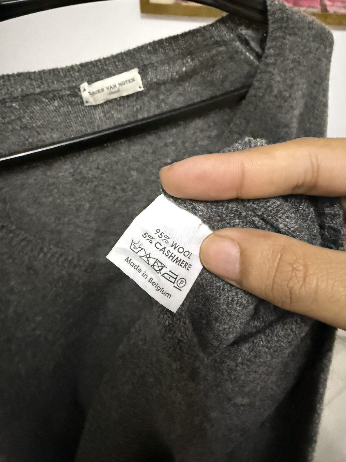 Dries Van Noten Vintage Dries Van Noten v-neck Long sleeves Size US S / EU 44-46 / 1 - 10 Thumbnail