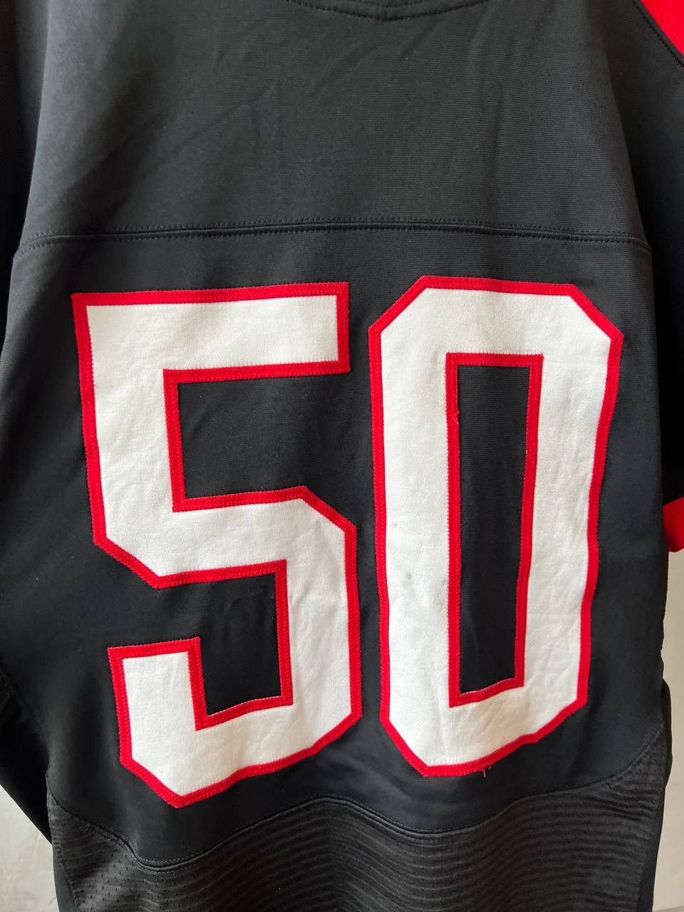 NHL 90’S RARE BLACK-HAWKS #50 PLAYER ISSUED GAME NIKE JERSEY XL Size US XL / EU 56 / 4 - 18 Thumbnail