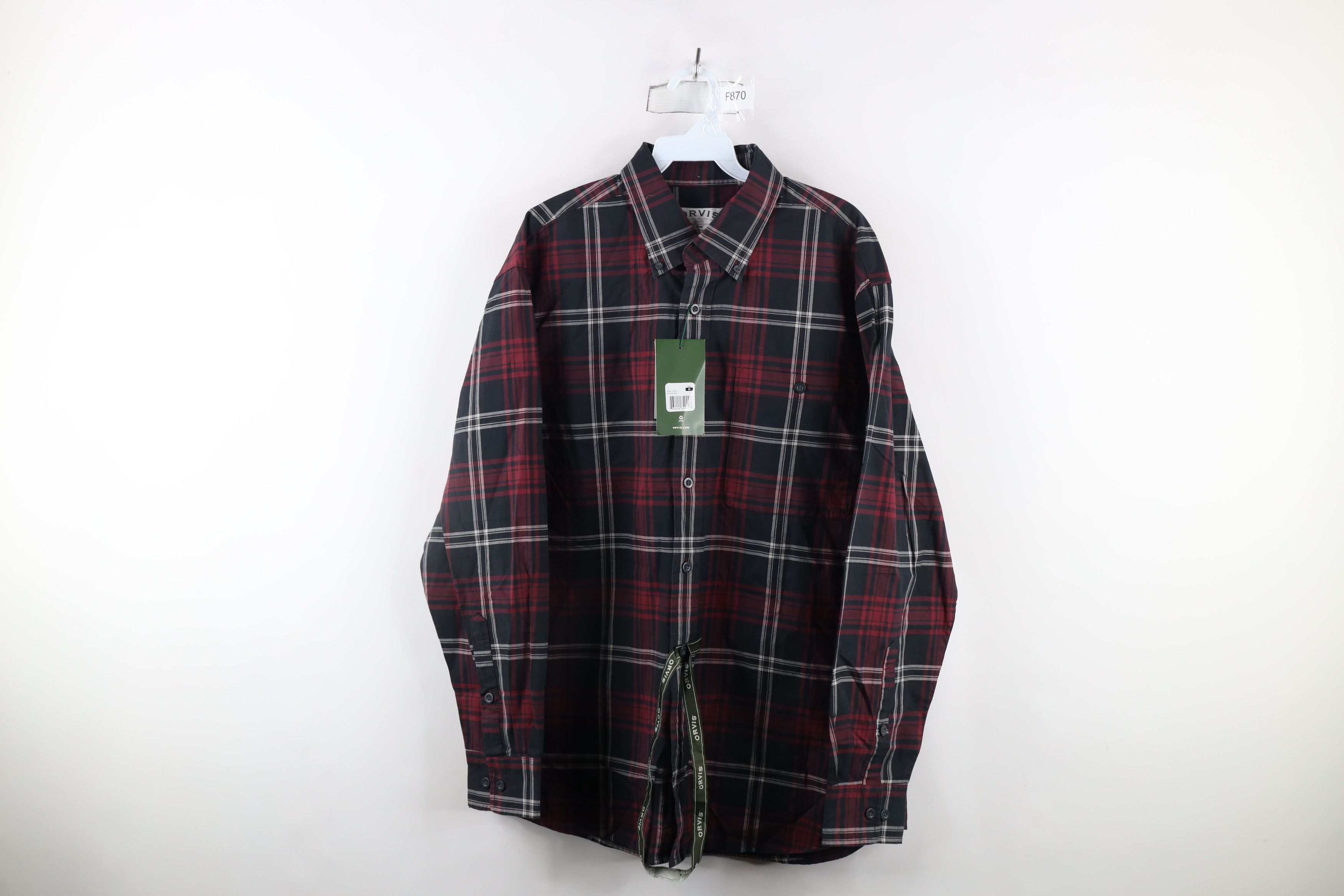 Orvis × Vintage New Orvis Tartan Plaid Collared Button Down Shirt Size US M / EU 48-50 / 2 - 1 Thumbnail