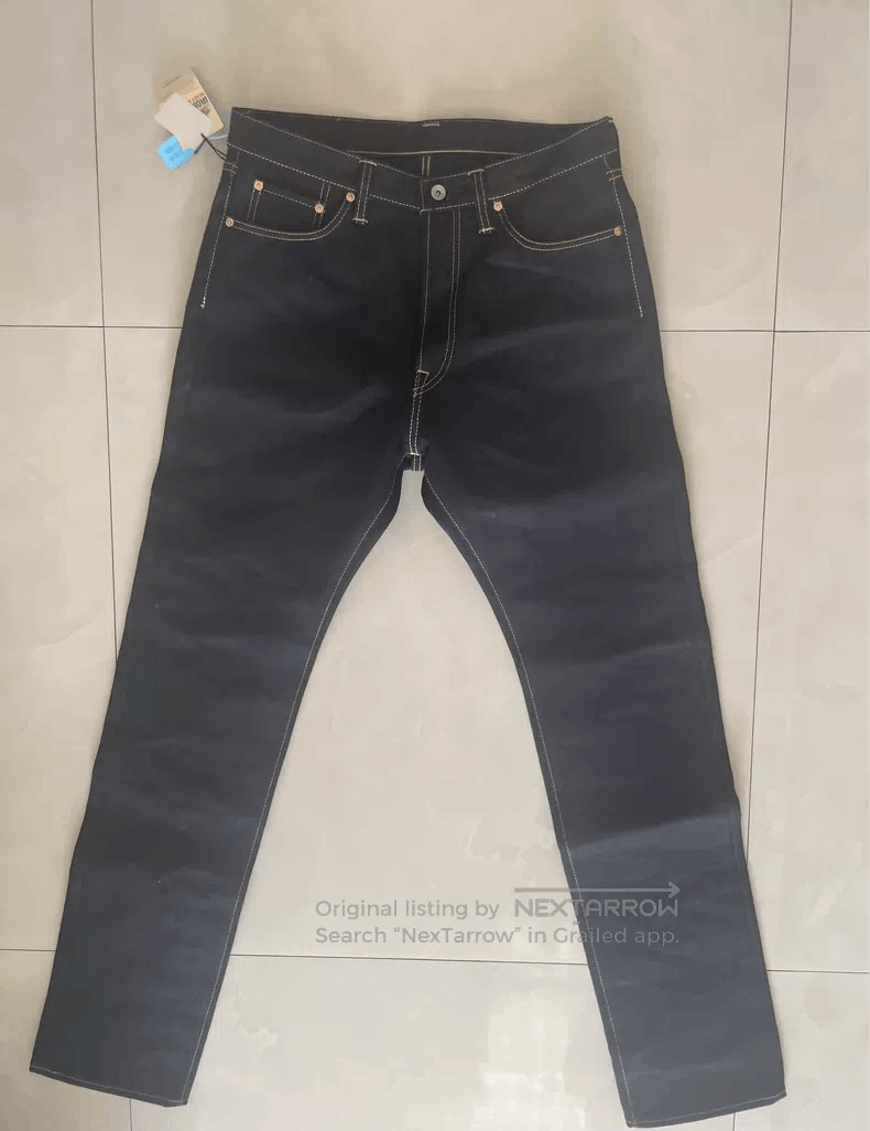 Iron Heart Iron Heart Blue and black double-dyed overweight jeans Size US 32 / EU 48 - 3 Thumbnail