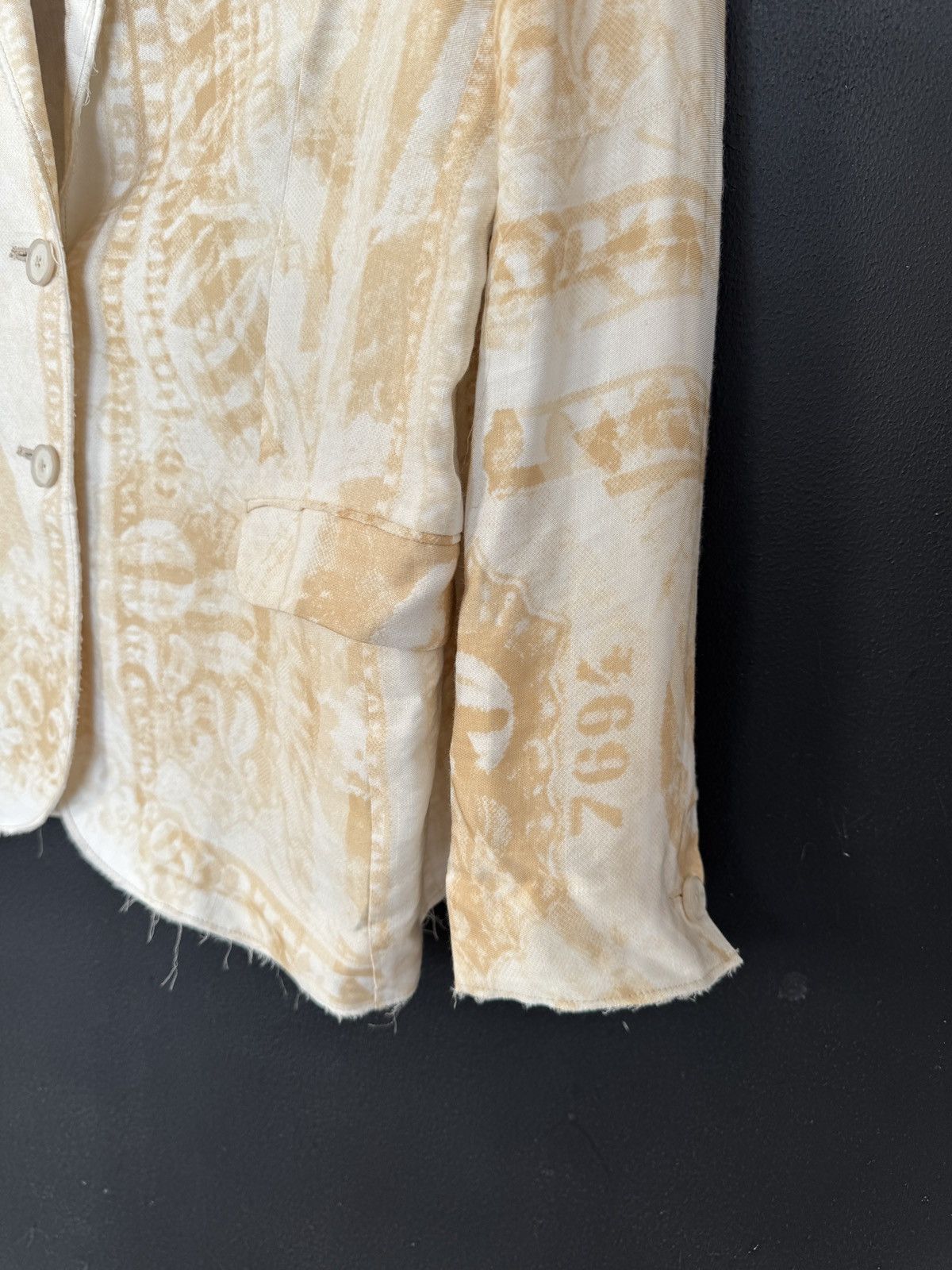 Acne Studios Acne Studios Jinx Currency Blazer Size L / US 10 / IT 46 - 3 Thumbnail