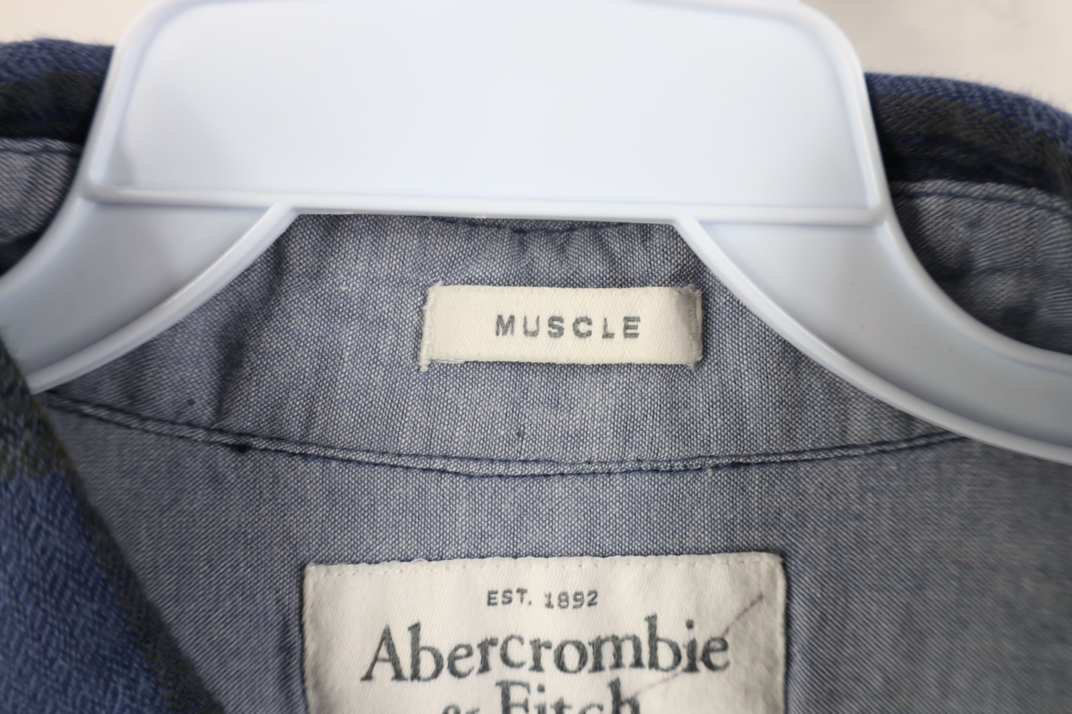 Abercrombie & Fitch Vintage Y2K Abercrombie & Fitch Flannel Button Shirt Plaid Size US XL / EU 56 / 4 - 10 Thumbnail