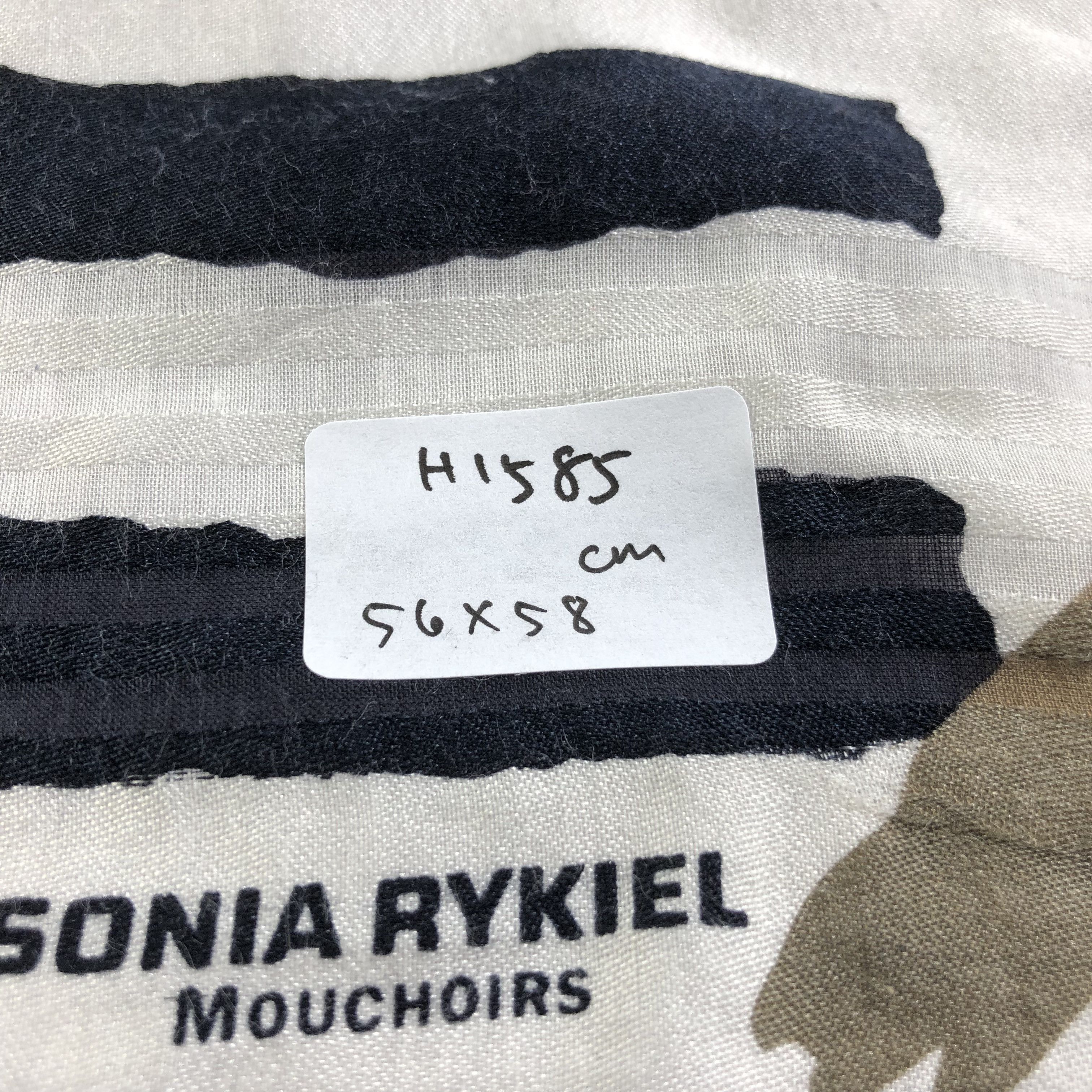 Sonia Rykiel Sonia Rykiel Handkerchief Neckerchief Bandana H1585 Size ONE SIZE - 7 Thumbnail