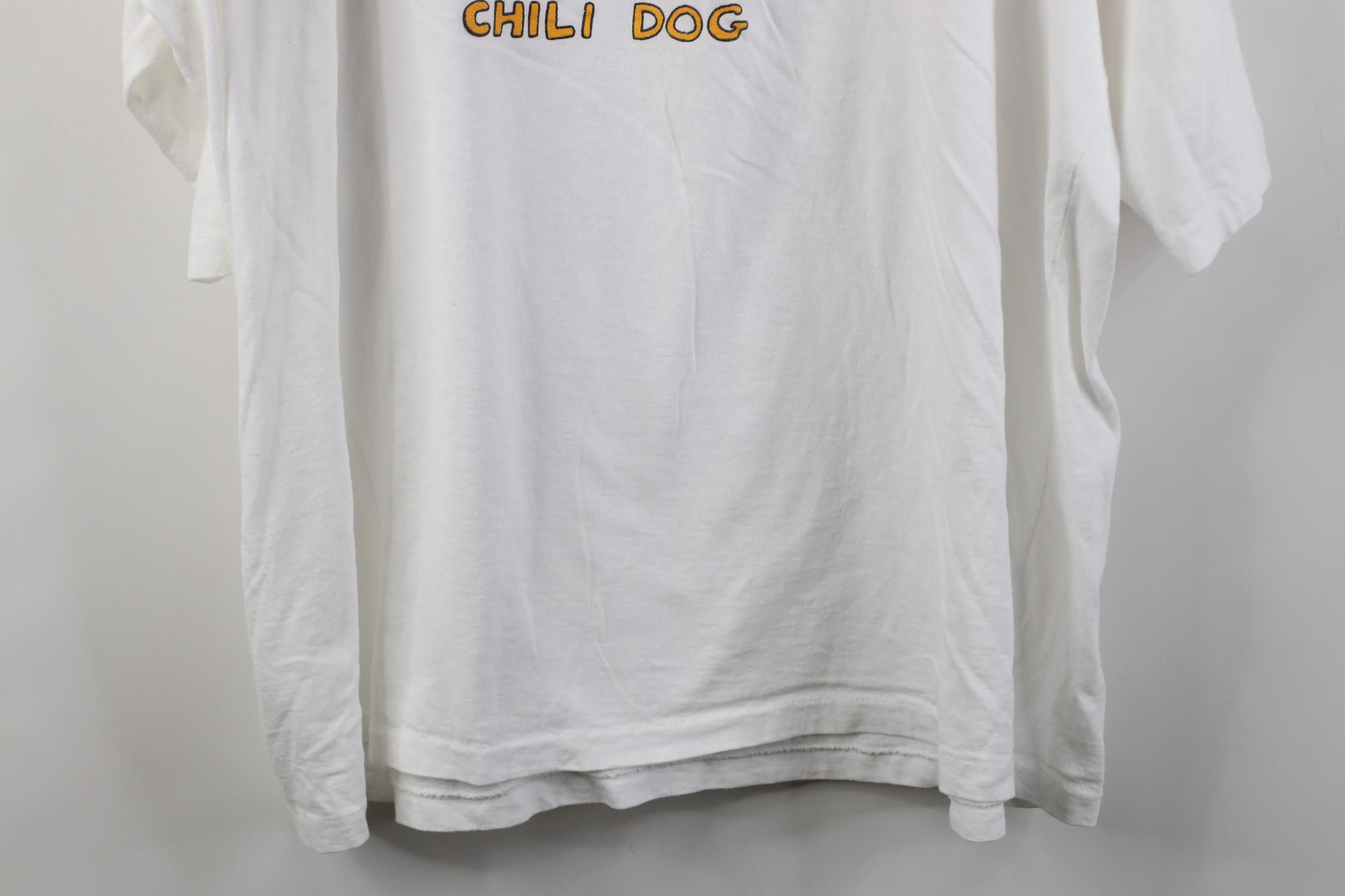 Vintage Vintage 80s Senor Lopez Chili Dog Mexican Restaurant T-Shirt Size US XXL / EU 58 / 5 - 14 Thumbnail