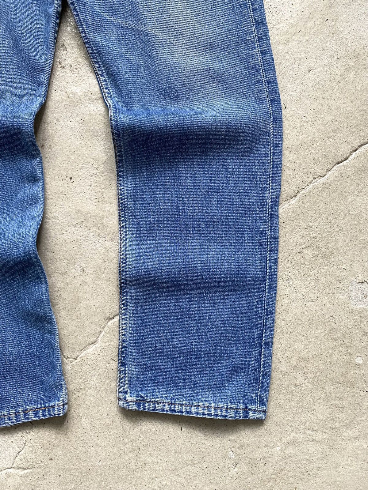 Levi's Vintage Clothing Vintage 90s Levi's 501 Washed Blue Denim Jeans Size US 36 / EU 52 - 9 Thumbnail