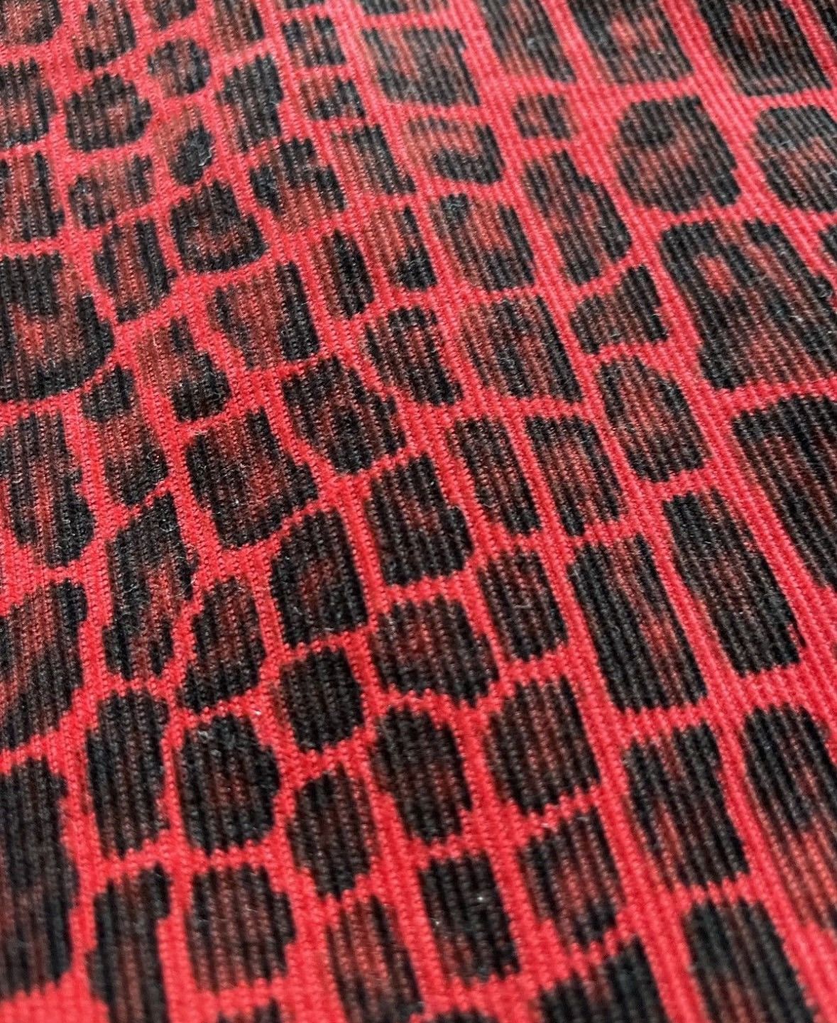 Wacko Maria Corduroy Shirt - Red Leopard Size US L / EU 52-54 / 3 - 4 Thumbnail