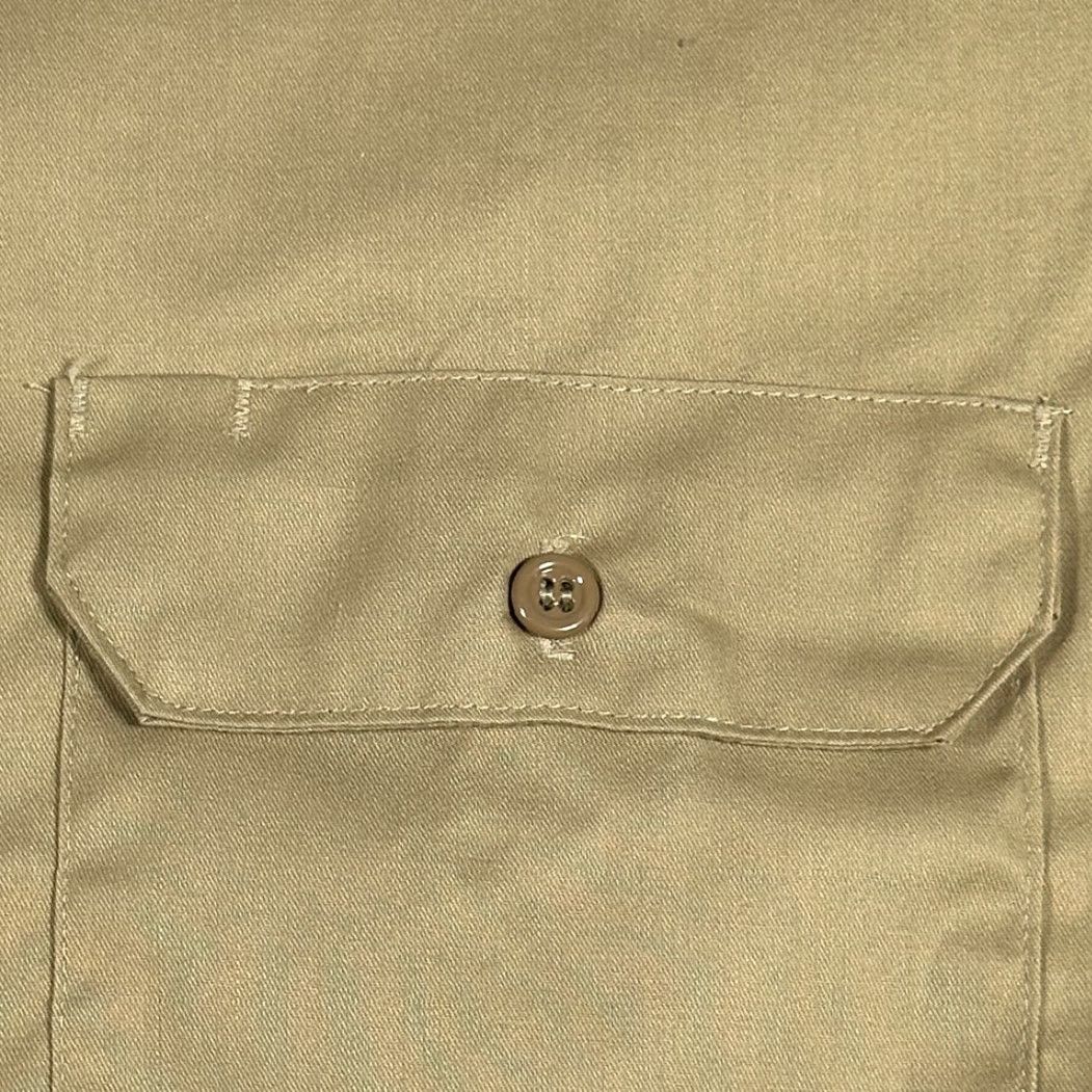 Vintage VINTAGE Big Mac Shirt Adult LARGE Brown JC Penney Workwear Uniform Prison USA 90s (Note: No extra text in final answer) Size US L / EU 52-54 / 3 - 5 Thumbnail
