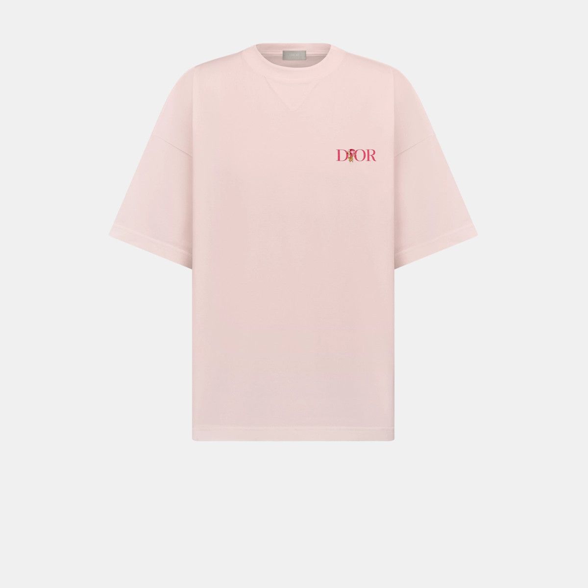 image of Dior O1Bcso1Str0324 T-Shirts In Light Pink, Men's (Size XL)