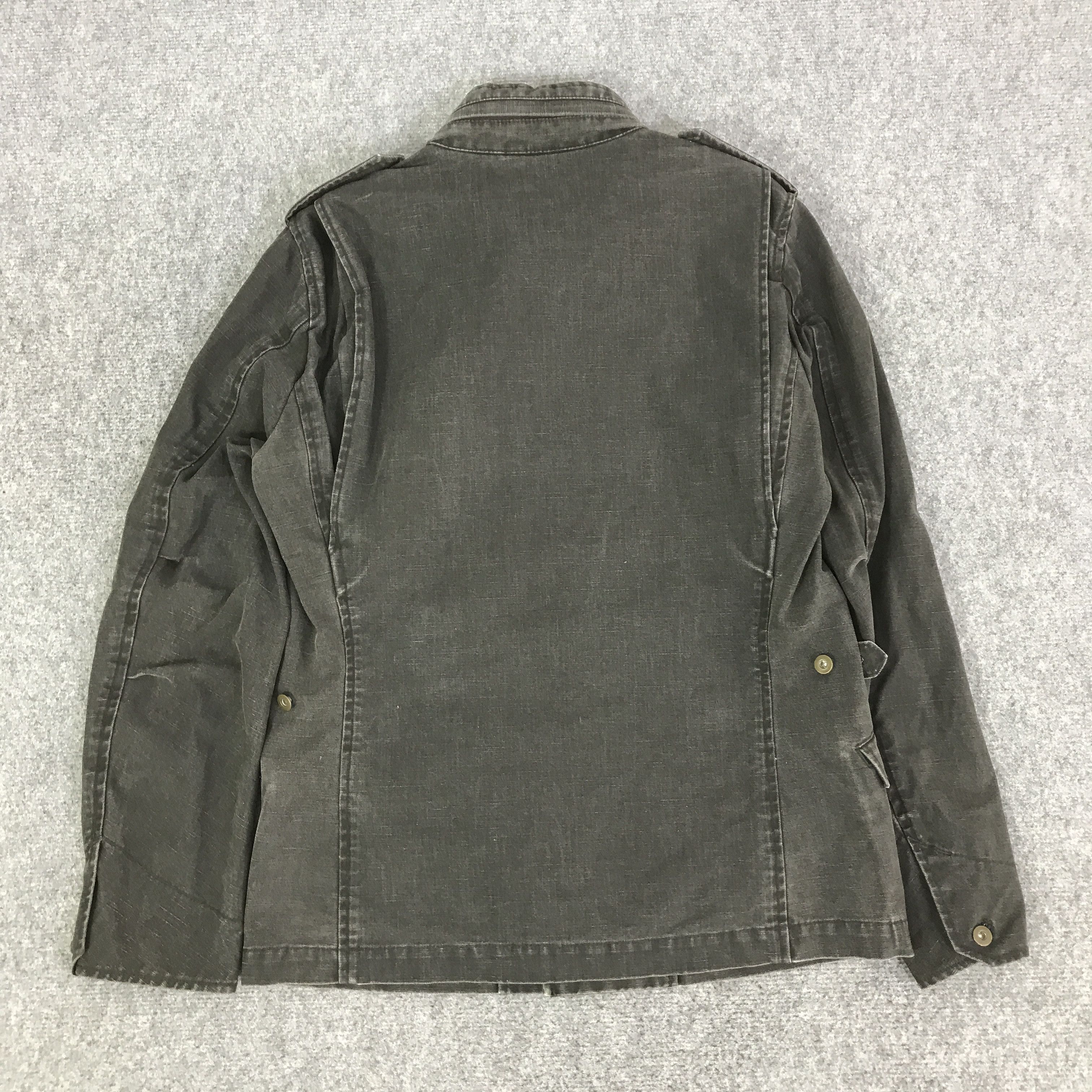 Boycott BOYCOTT BLACK FADED JACKET K105B18 Size US M / EU 48-50 / 2 - 3 Thumbnail