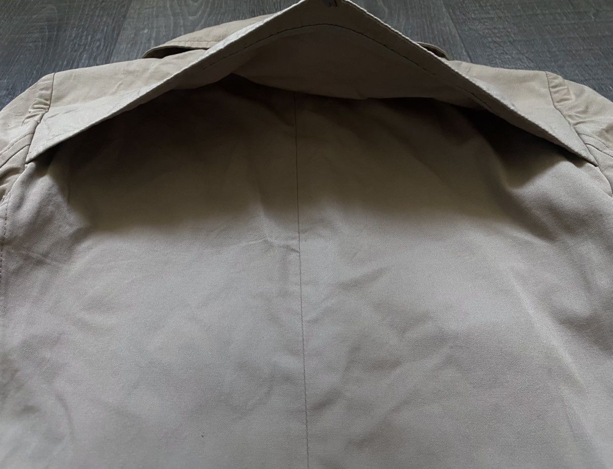 Givenchy Womens Givenchy Paris Beige Trench Coat Jacket Double Breast Size M / US 6-8 / IT 42-44 - 23 Thumbnail