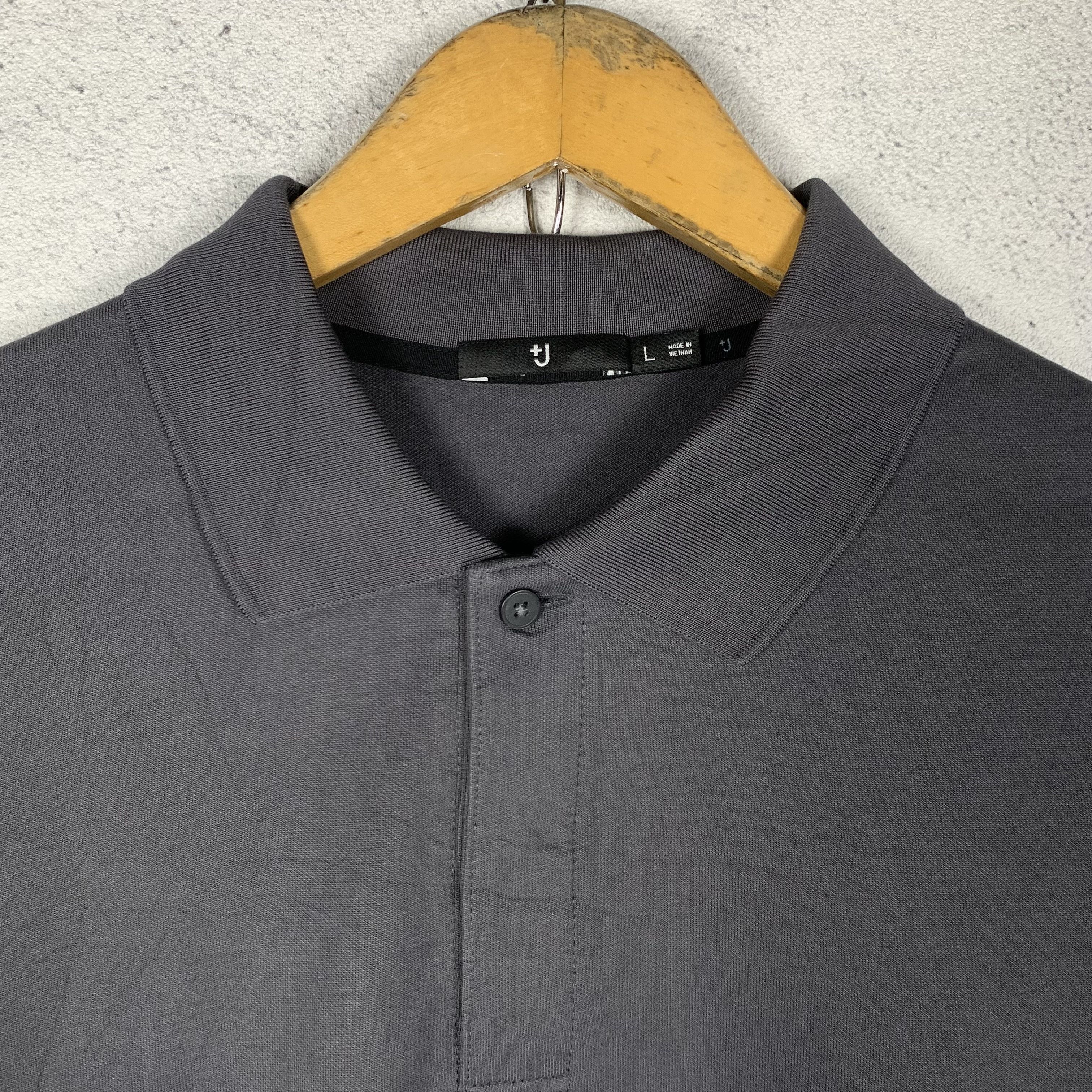Jil Sander × Uniqlo J+ Uniqlo Jil Sander Polo Shirt Size US L / EU 52-54 / 3 - 2 Thumbnail