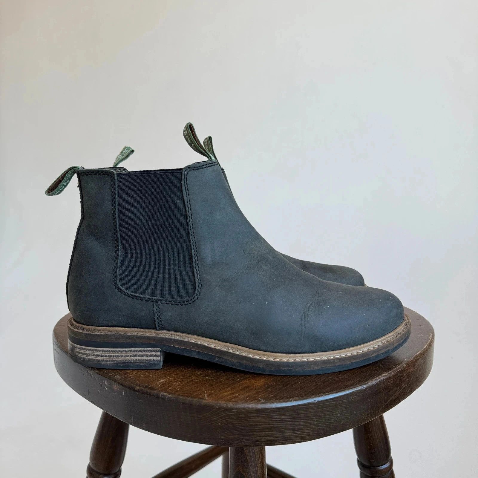 Barbour Barbour Leather Chelsea Boots Black Classic British Heritage Size US 8 / EU 41 - 1 Thumbnail