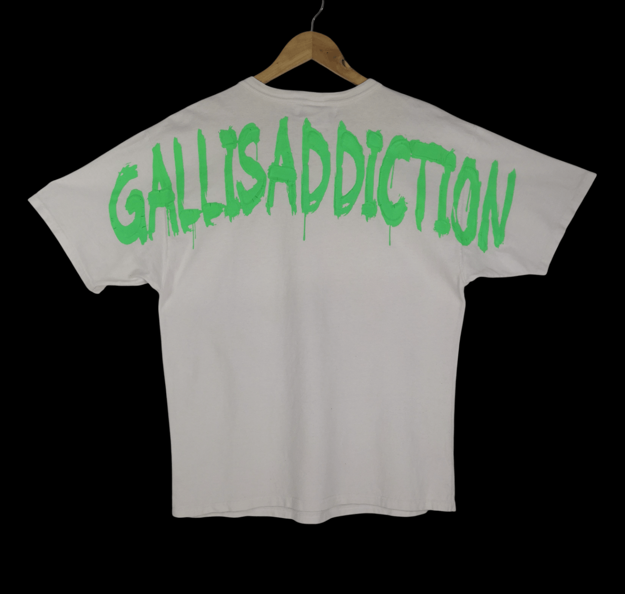 Vintage Champion x Gallis Addiction Tees Big Logo Spellout