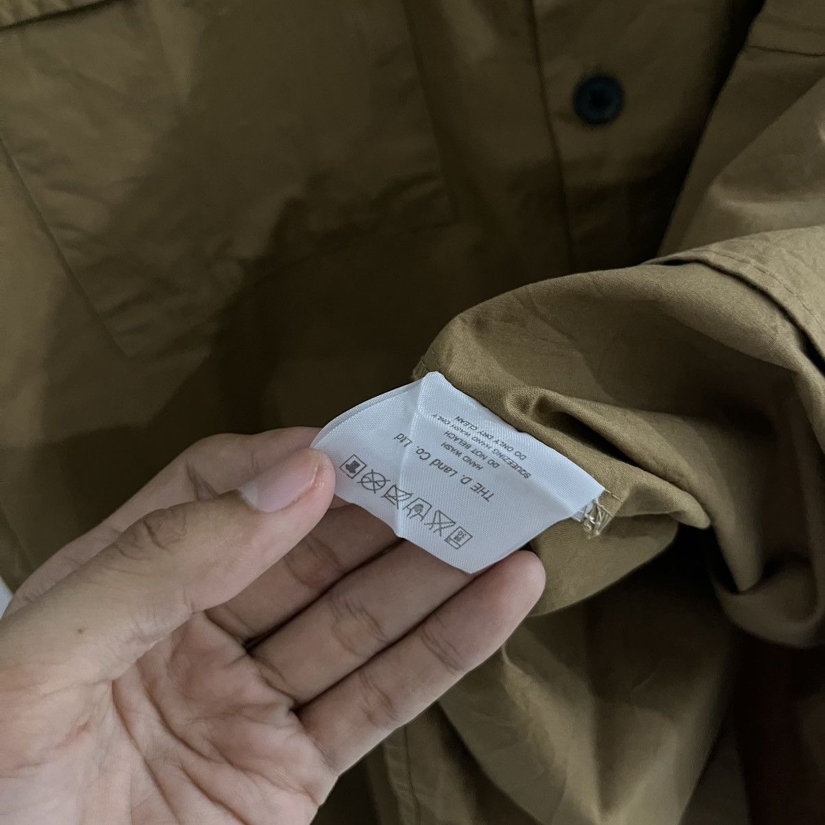 Japanese Brand D Land - Brown Double Pocket Shirt Size US M / EU 48-50 / 2 - 5 Thumbnail