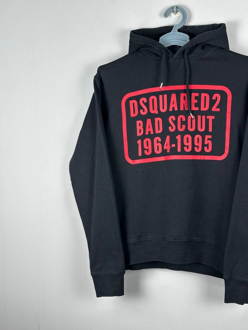 Dsquared2 Dsquared2 Hoodie Big Logo Spellout Boxy Hype Rare Size US L / EU 52-54 / 3 - 3 Thumbnail
