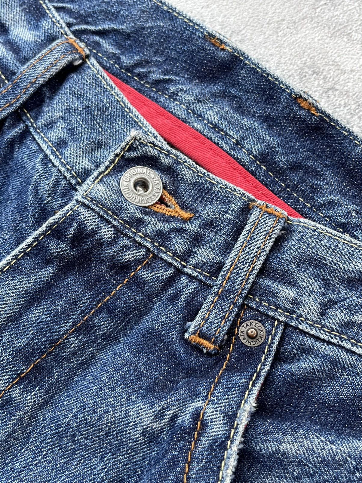 Designer × Japanese Brand × Takeo Kikuchi Distressed Denim Japan Takeo Kikuchi Size US 30 / EU 46 - 7 Thumbnail