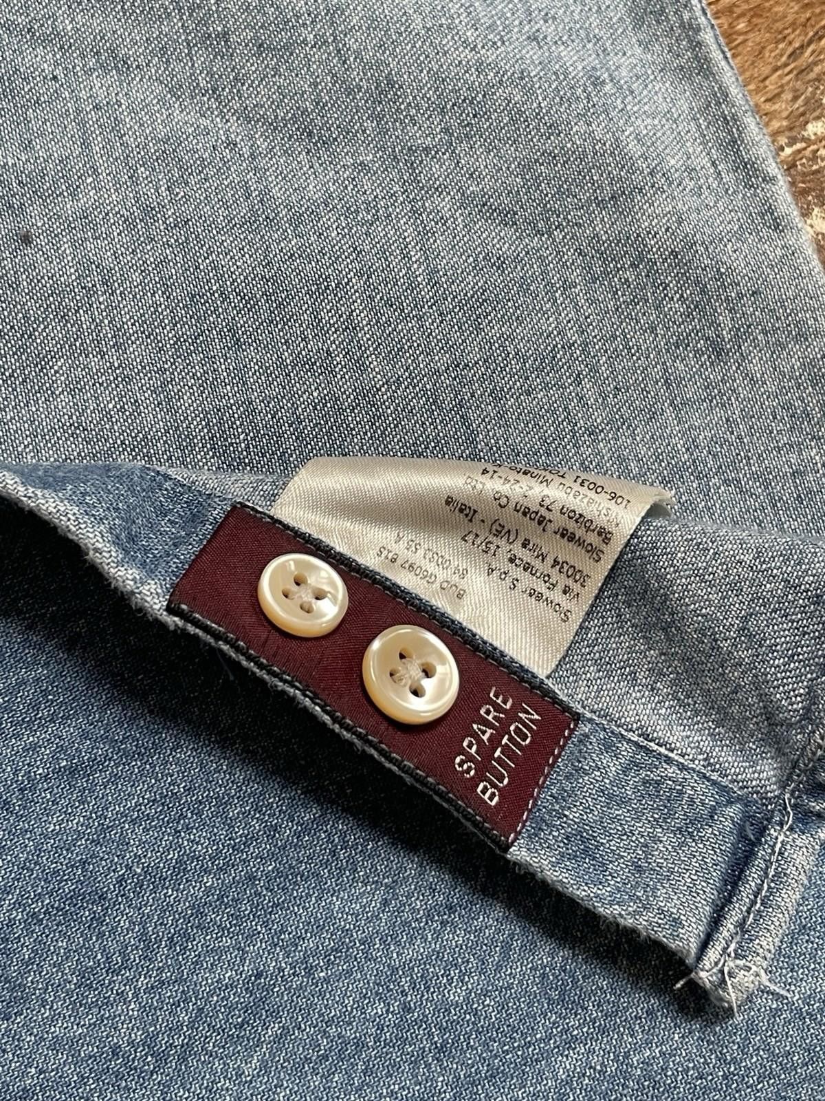 Slowear Glanshirt Slowear Denim Shirt Size US M / EU 48-50 / 2 - 6 Thumbnail