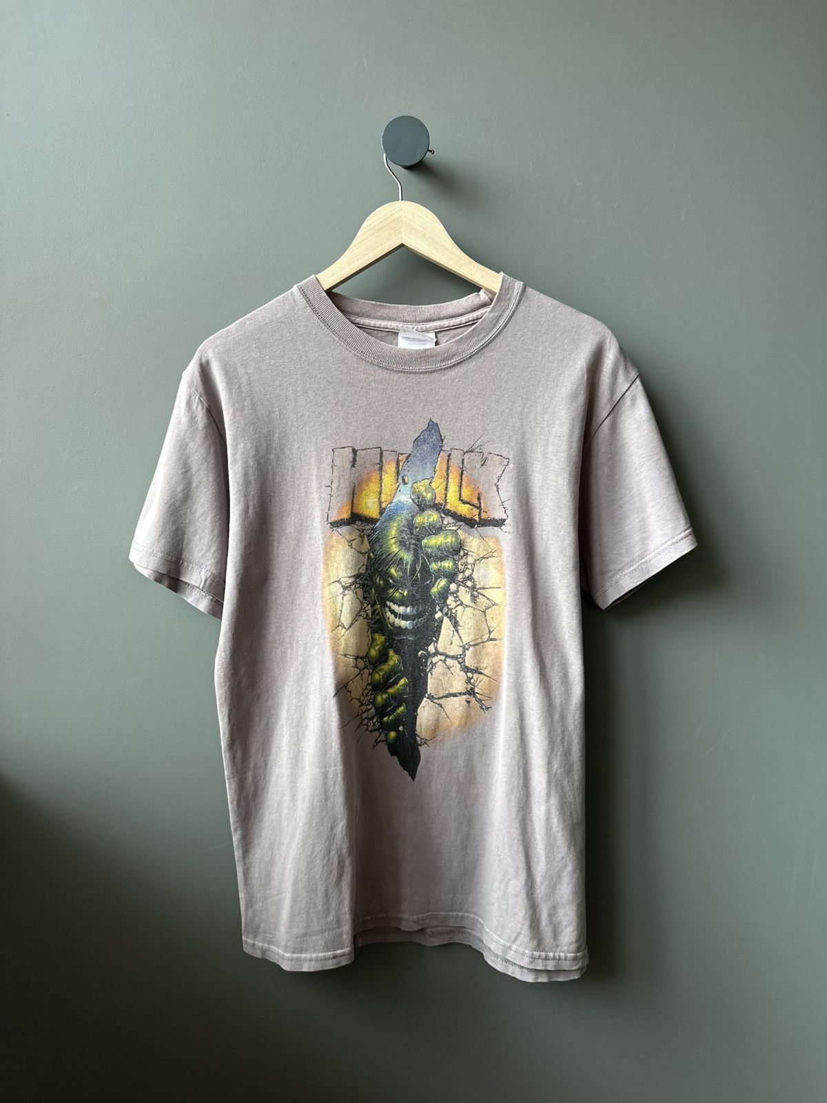 Hanes Vintage 2003 Marvel Comics Hulk Graphic Print Tee Size US M / EU 48-50 / 2 - 1 Thumbnail